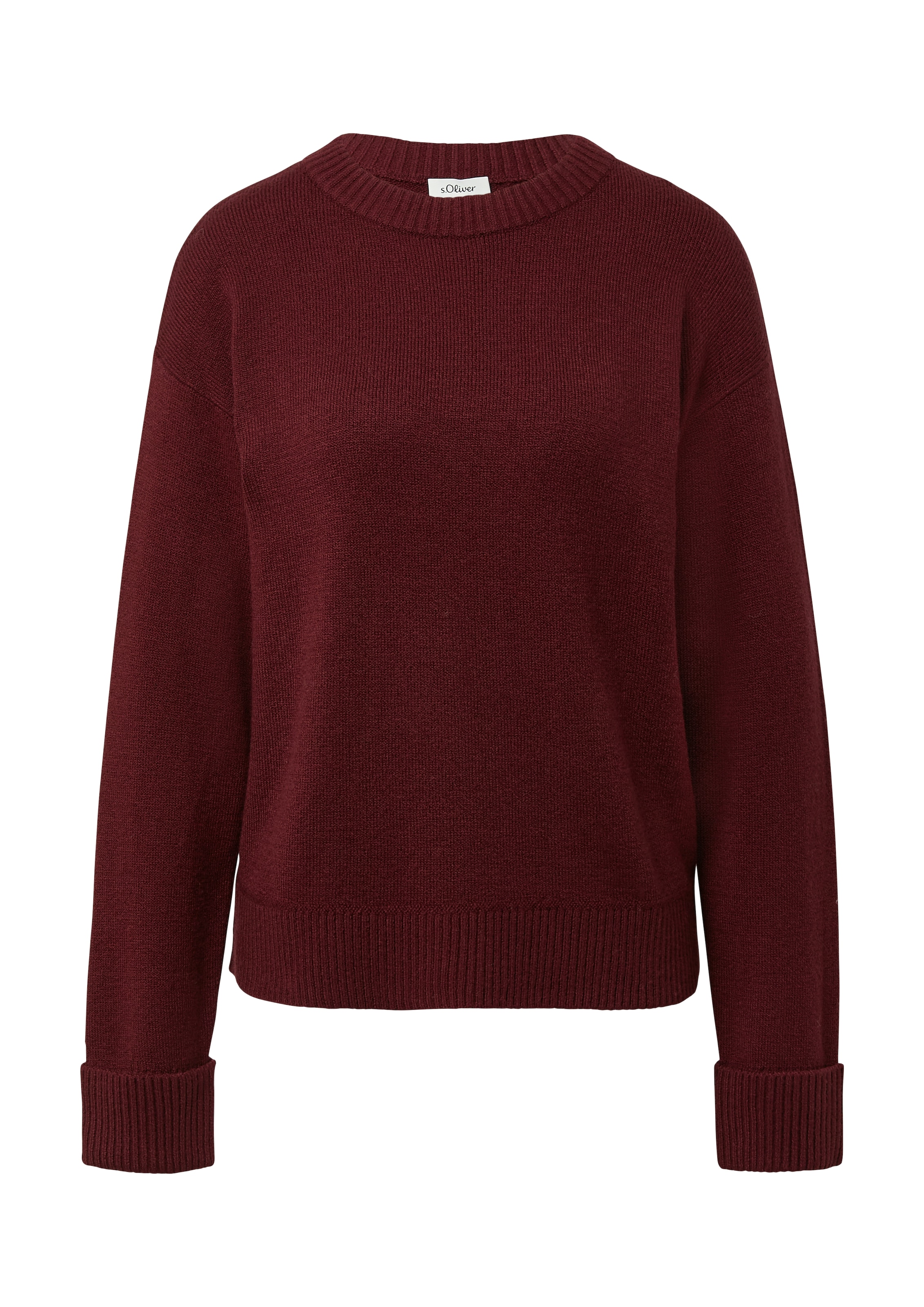 s.Oliver Strickpullover, mit Rundhals