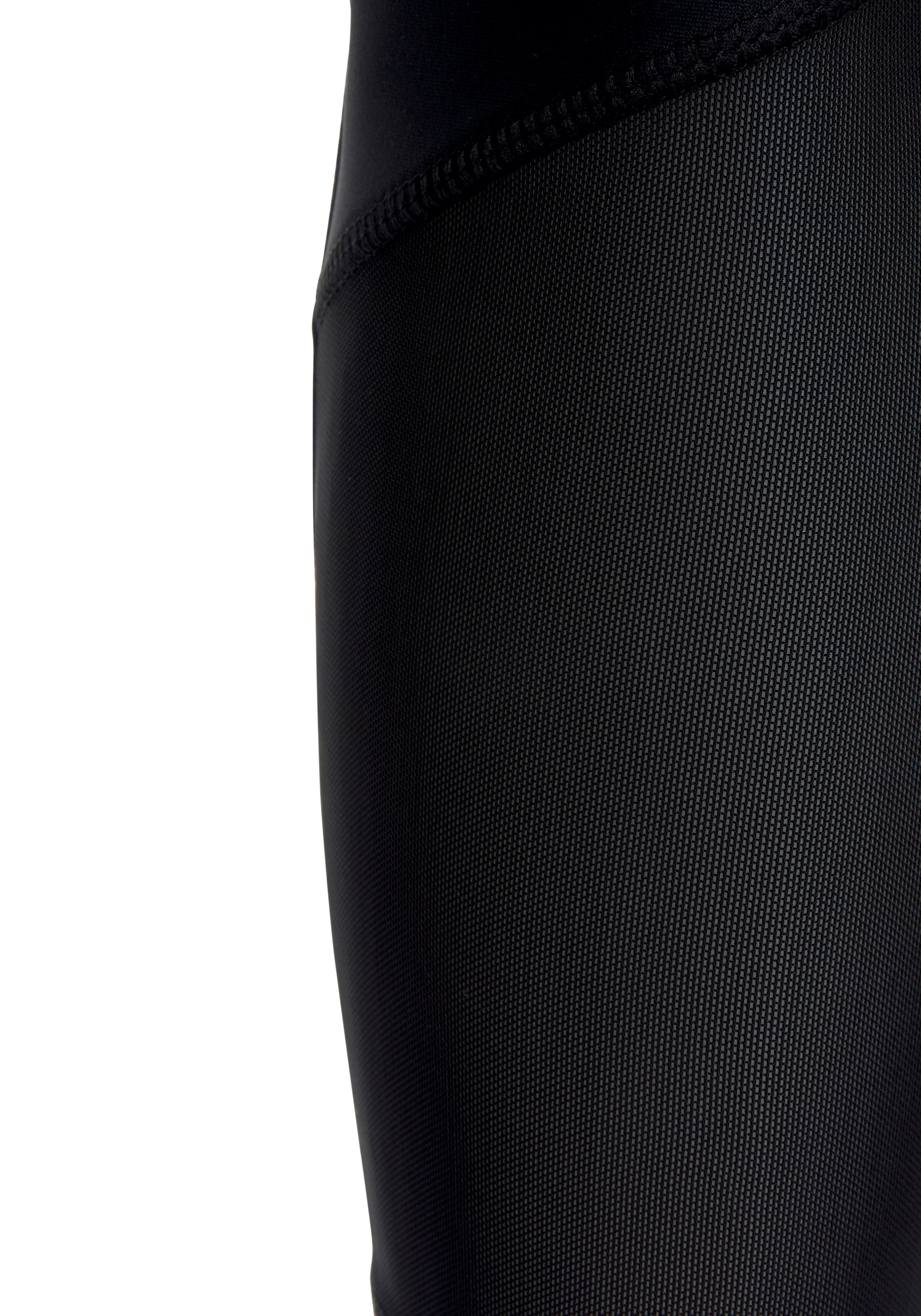 LASCANA ACTIVE 7/8-Leggings, mit Netzeinsätzen