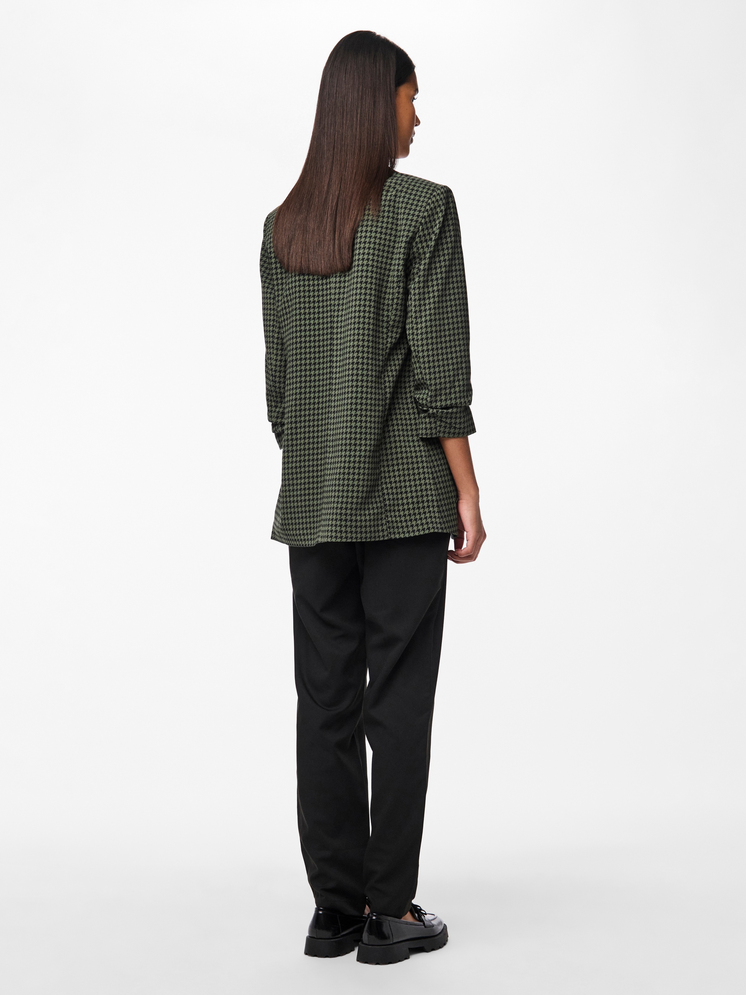 pieces Blusenblazer »PCBOSELLA 3/4 PRINTED BLAZER NOOS« mit 3/4 Ärmel