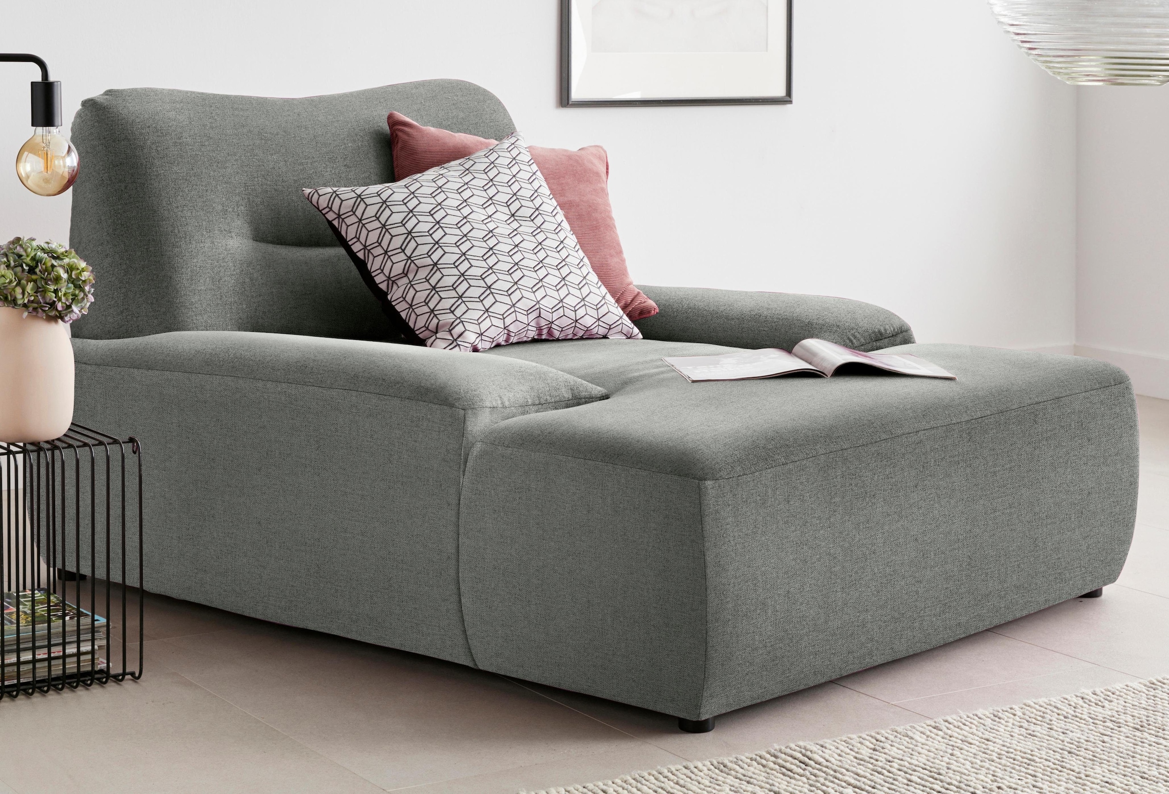 DOMO collection Loveseat »Cesena Designsessel zum Kuscheln, komfortabel zum Relaxen«, bequem und stylish, frei im Raum stellbar
