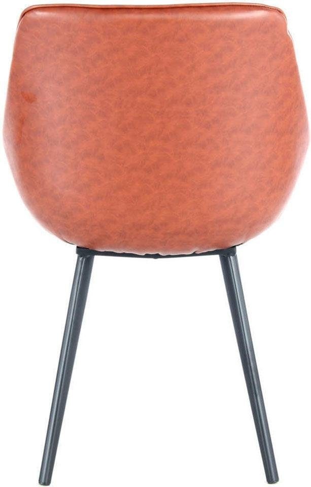 Kayoom Stuhl »Demi 325 2er-Set, Relax-Sessel, unifarbenes Farbgestaltung«, (Set), 2 St., pflegeleicht, elegante Aufmachung, in dezenten Farben