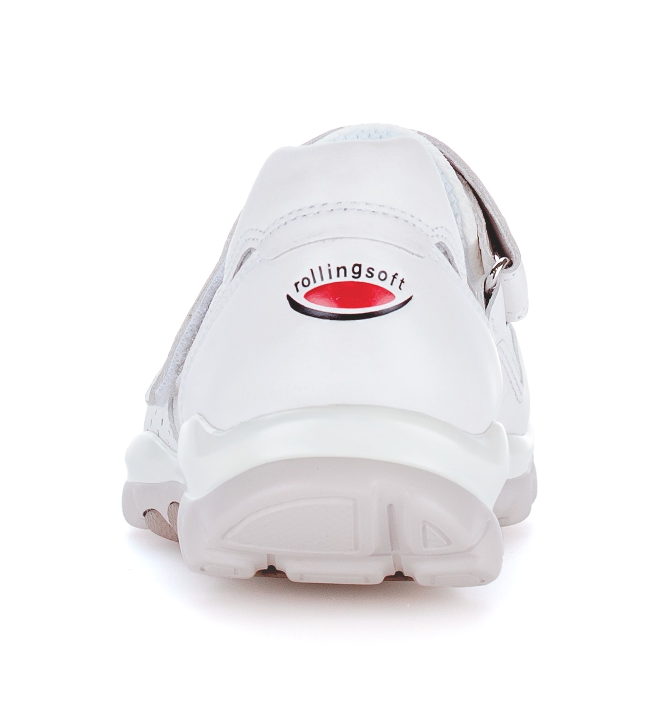 rollingsoft Riemchenballerina  , Klettschuh, Freizeitschuh, Komfortschuh mit Lochmuster