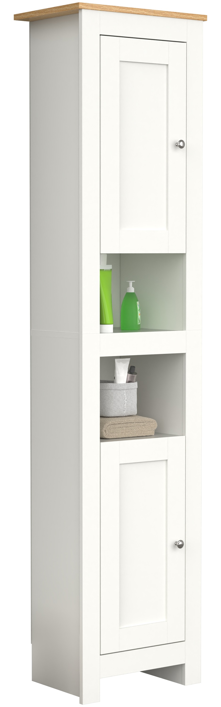 Mobilier de badge : grande agression Balusa H. 180 x L. 42 x P. 30 cm Blanc