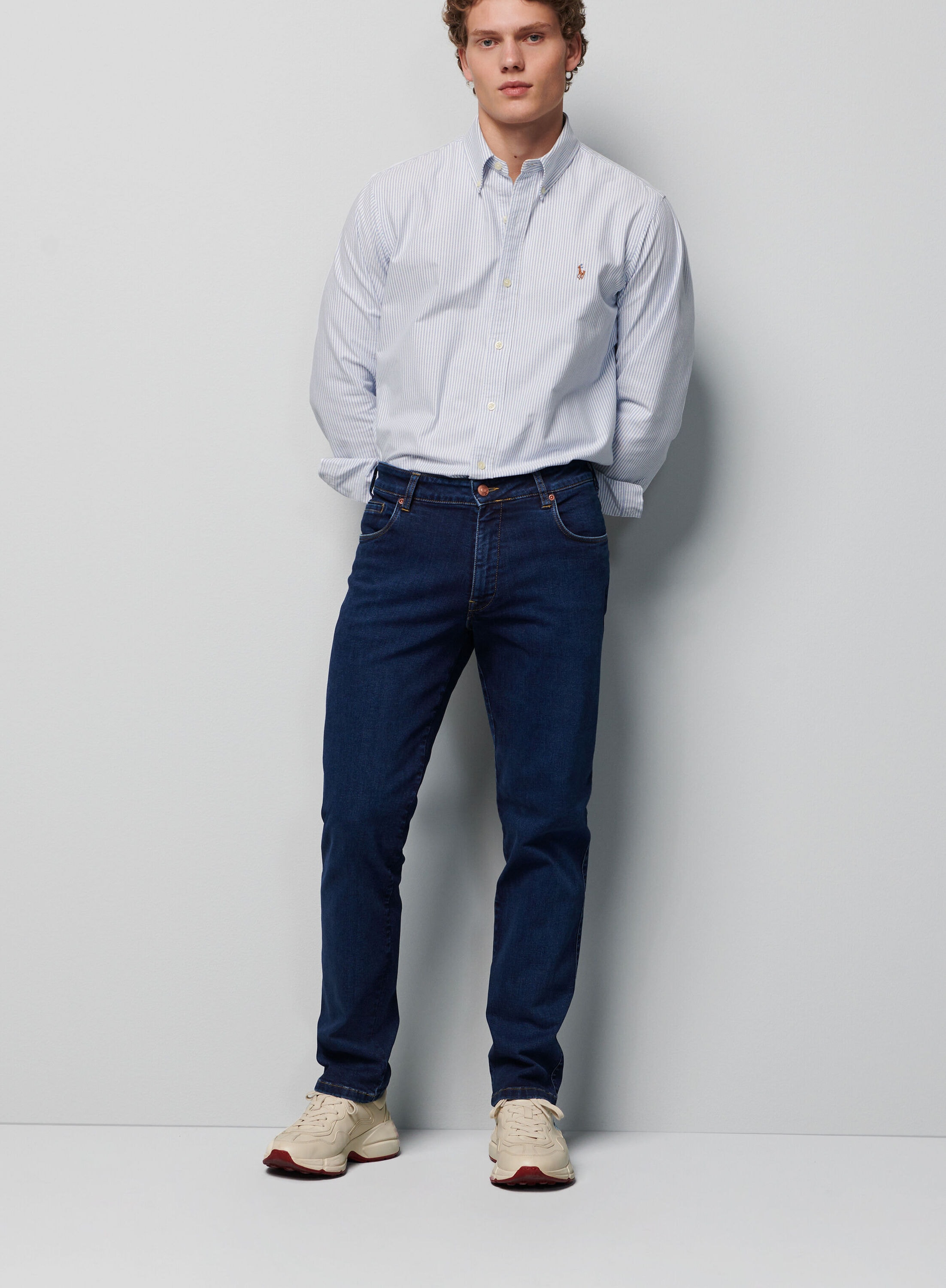MEYER 5-Pocket-Jeans »M5 Regular« M5 Regular Super-Stretch