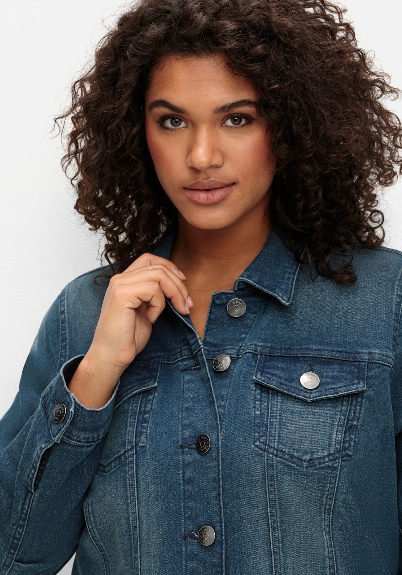 Sheego Jeansjacke