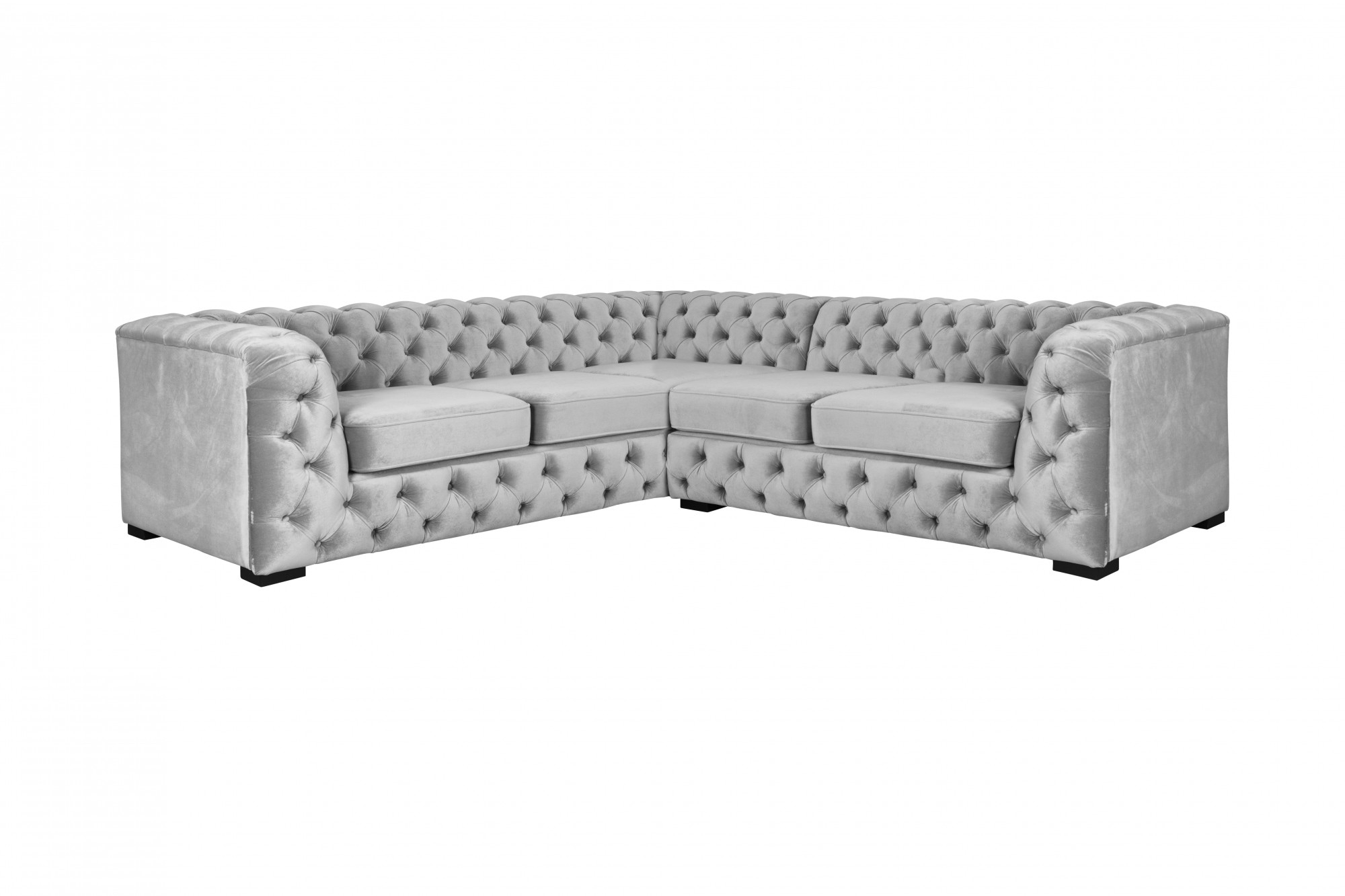 Guido Maria Kretschmer Home&Living Chesterfield-Sofa »KALINA L-Form«, hochwertige Chesterfield-Ausführung, sehr hochwertige Verarbeitung