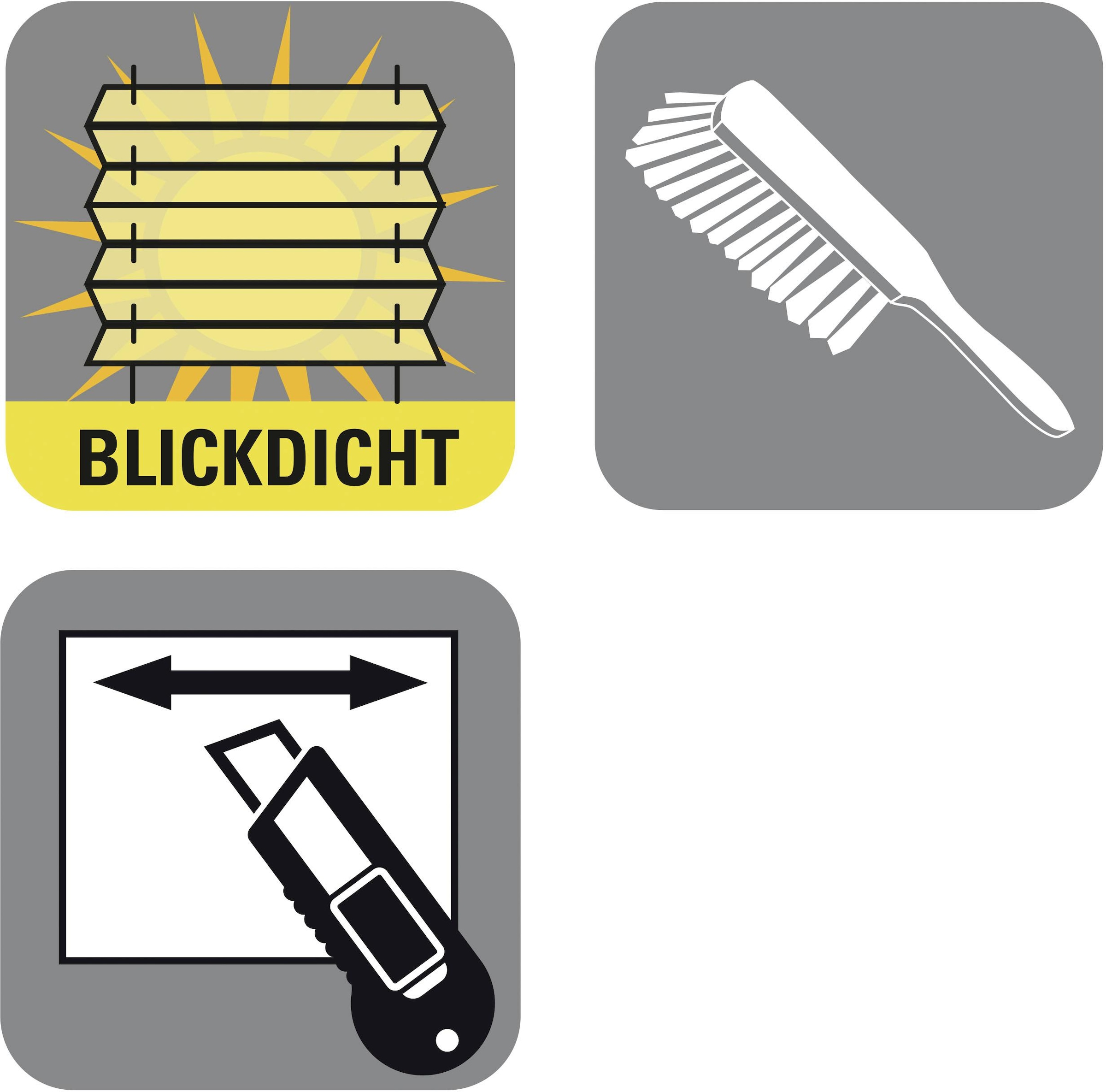 (Staubschutz) verspannt, XXL ohne Plissee 3 Greta«, »EASYFIX Bohren, online inkl. Lichtschutz, Jahren GARDINIA dezenter | mit Plissee kaufen Garantie Abdeckleiste