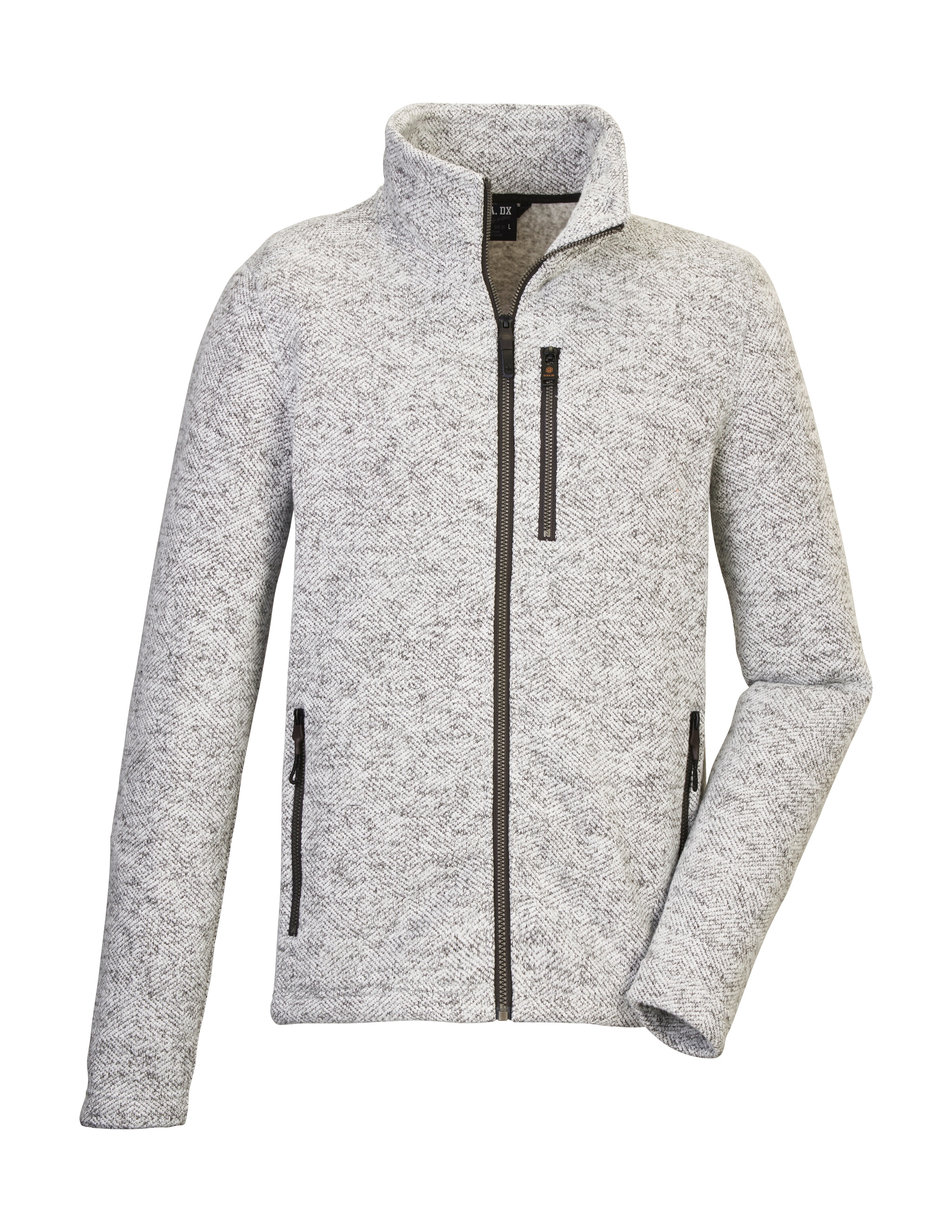 G.I.G.A. DX by killtec Fleecejacke »GW 55 MN KNTFLC JCKT« Zeitlose Strickfleecejacke, Taschen mit Zipper