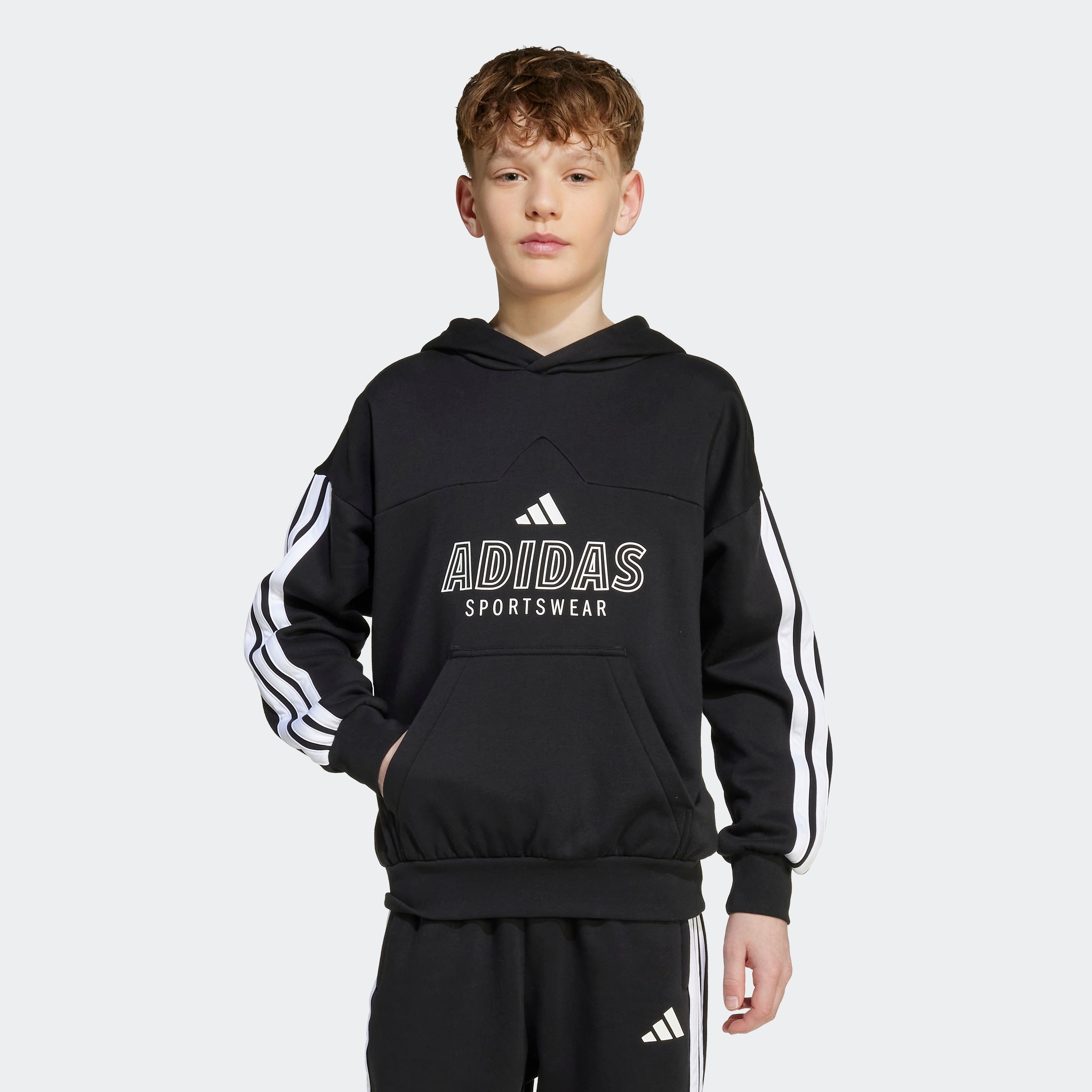 adidas Sportswear Kapuzensweatshirt »J HOT FL HOOD«