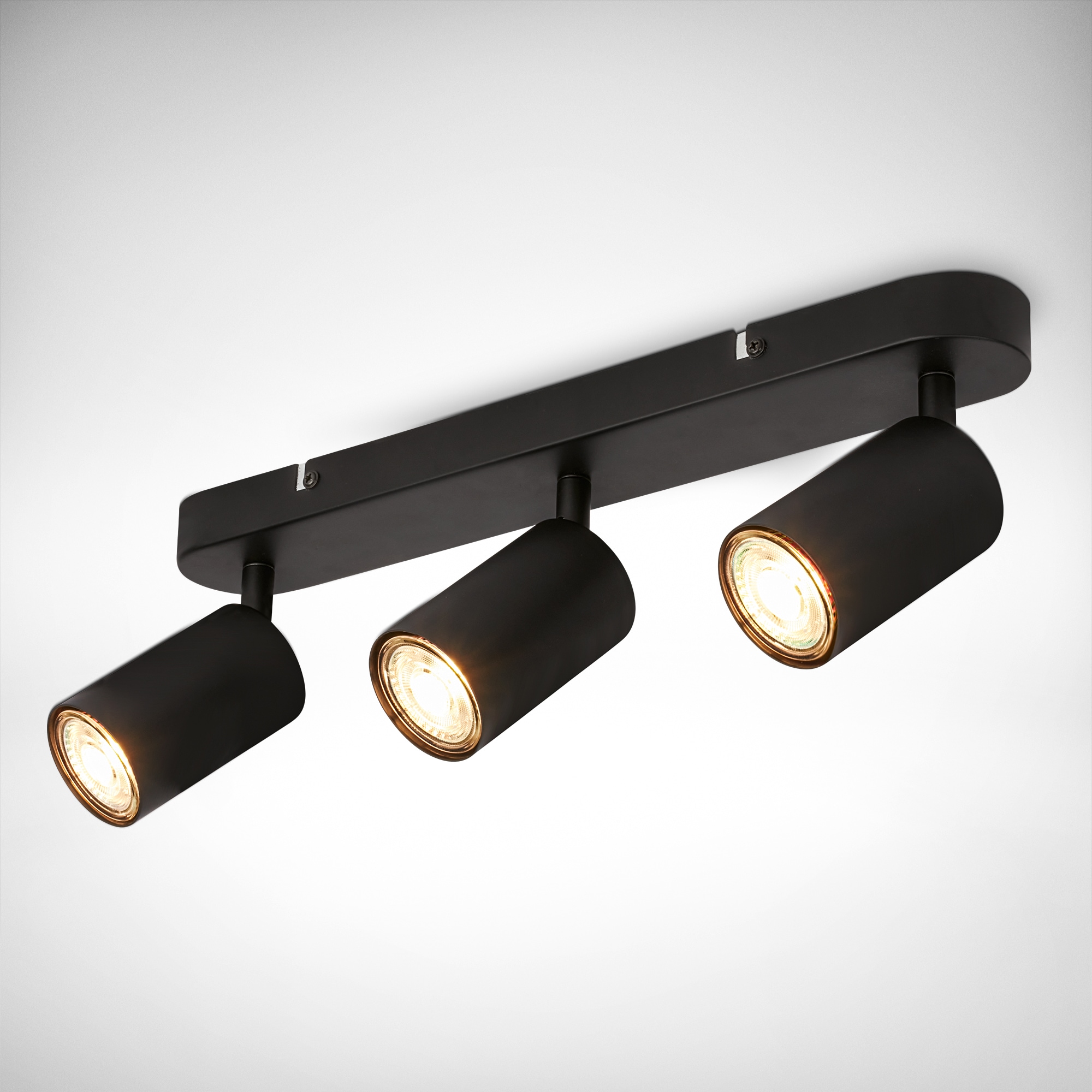B.K.Licht Deckenspot »Deckenlampe schwenkbar, GU10 Deckenleuchte«, 1 flammig-flammig, 39 cm Länge schwarz Schlafzimmerlampe