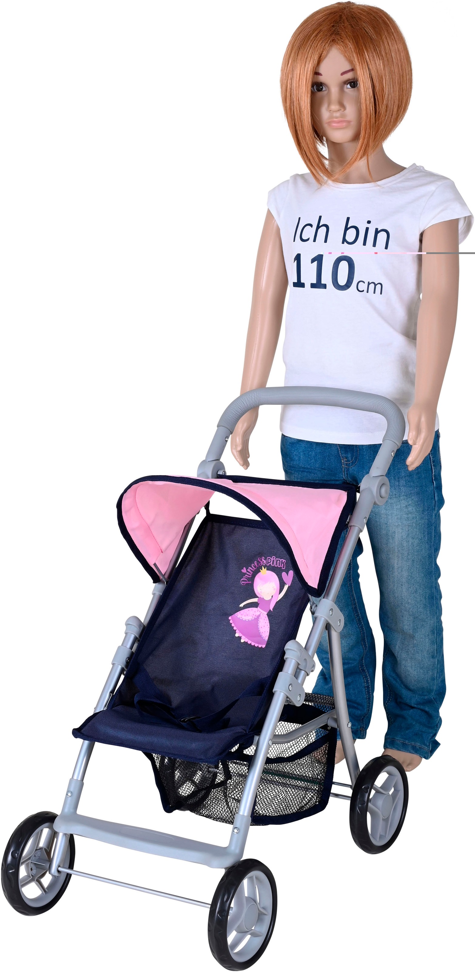 Knorrtoys® Puppenbuggy »Liba - princess blue«
