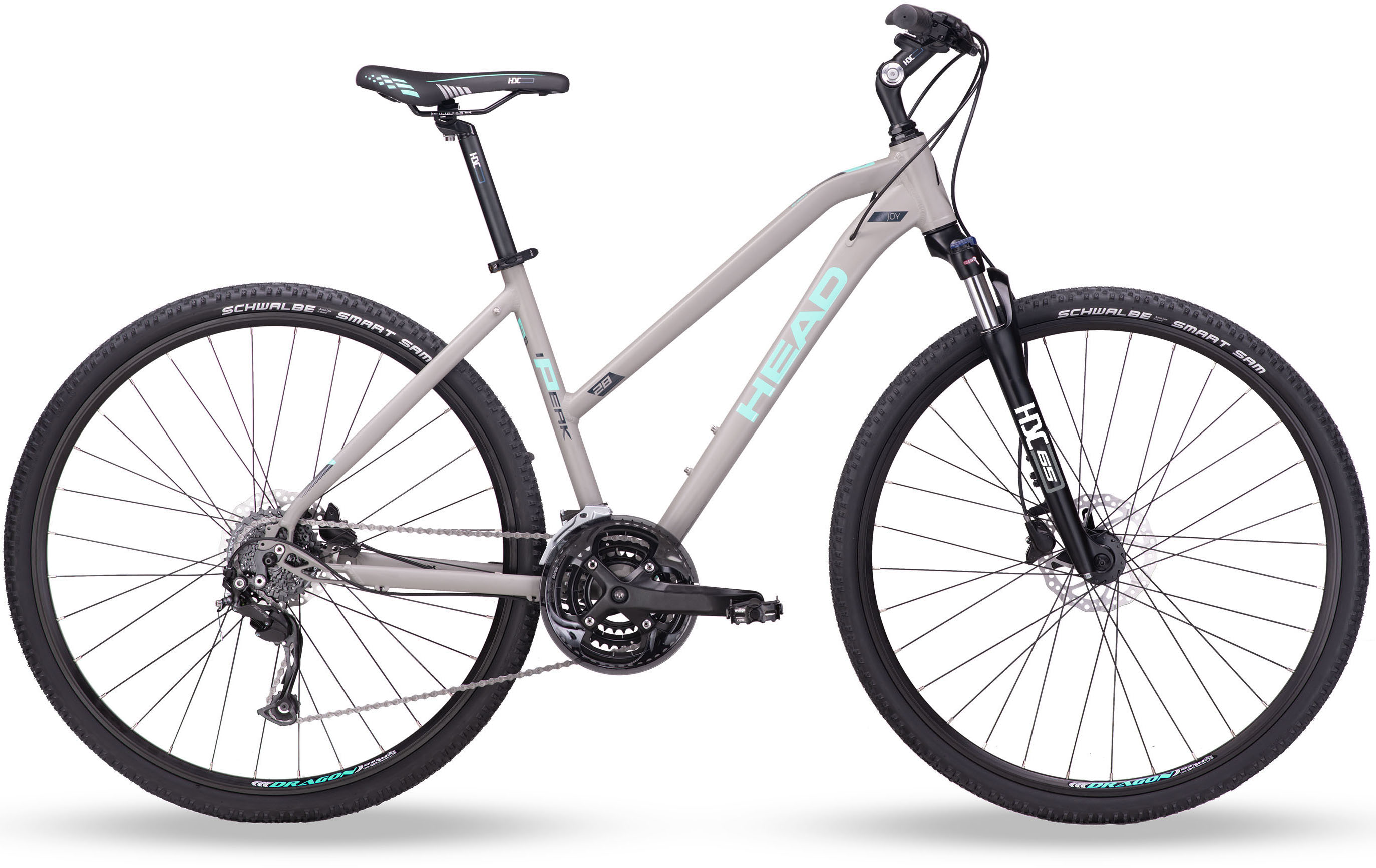 Crossrad »I-Peak II«, 27 Gang, S-Ride, RDM300 Schaltwerk, Kettenschaltung
