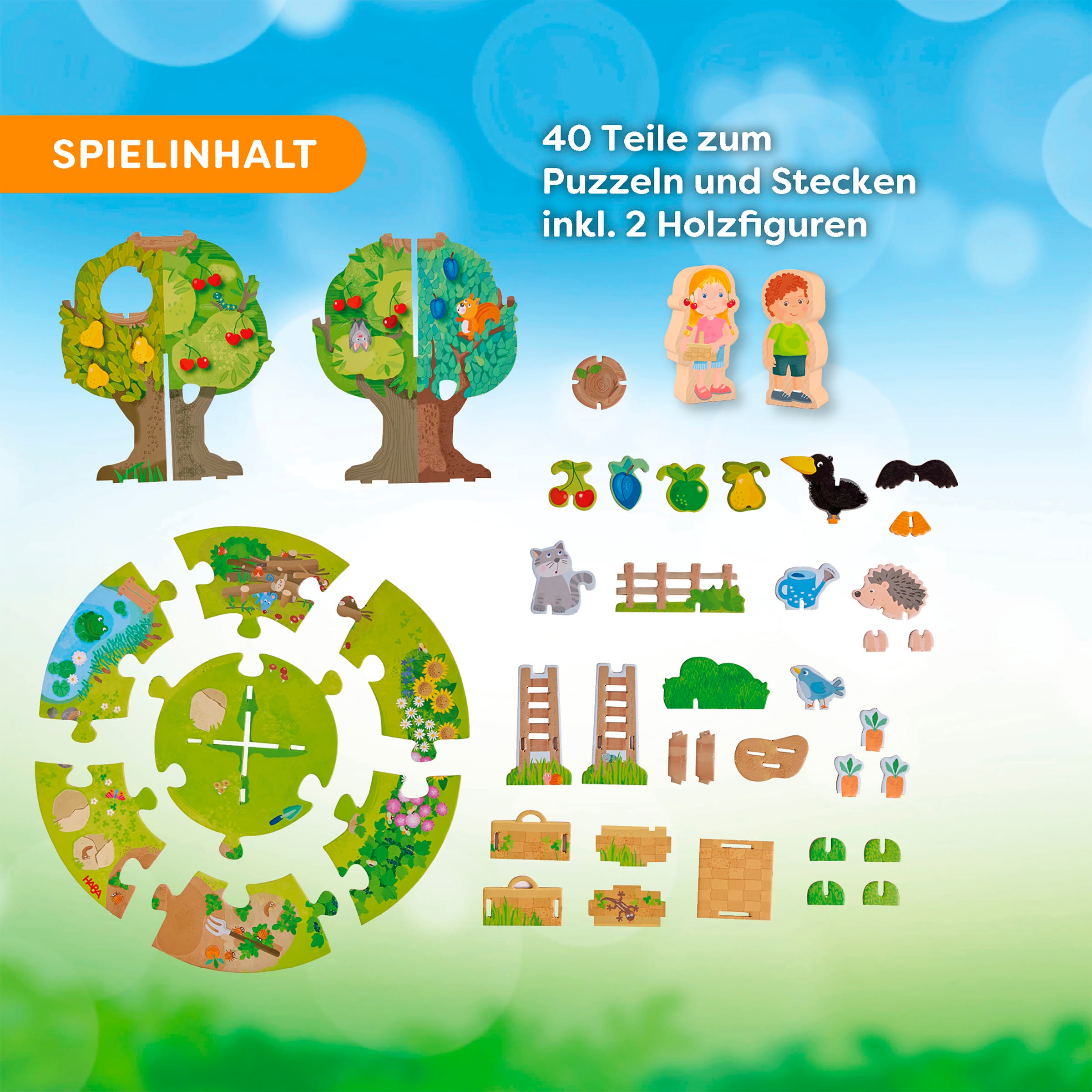 Haba Puzzle »3D Spielwelt Obstgarten«