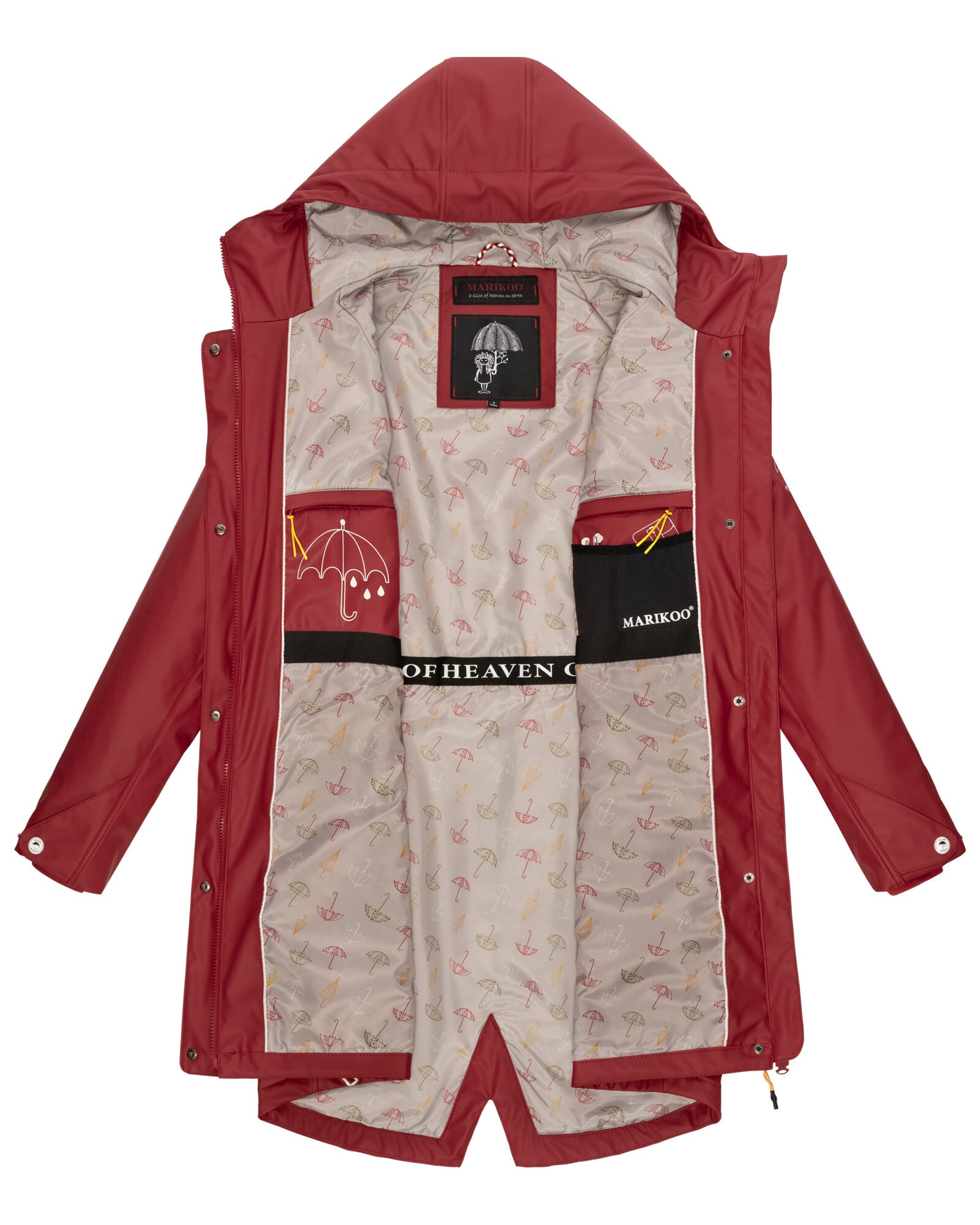 Marikoo Outdoorjacke »Marikoo Dancing Umbrella Damen Jacke B924«