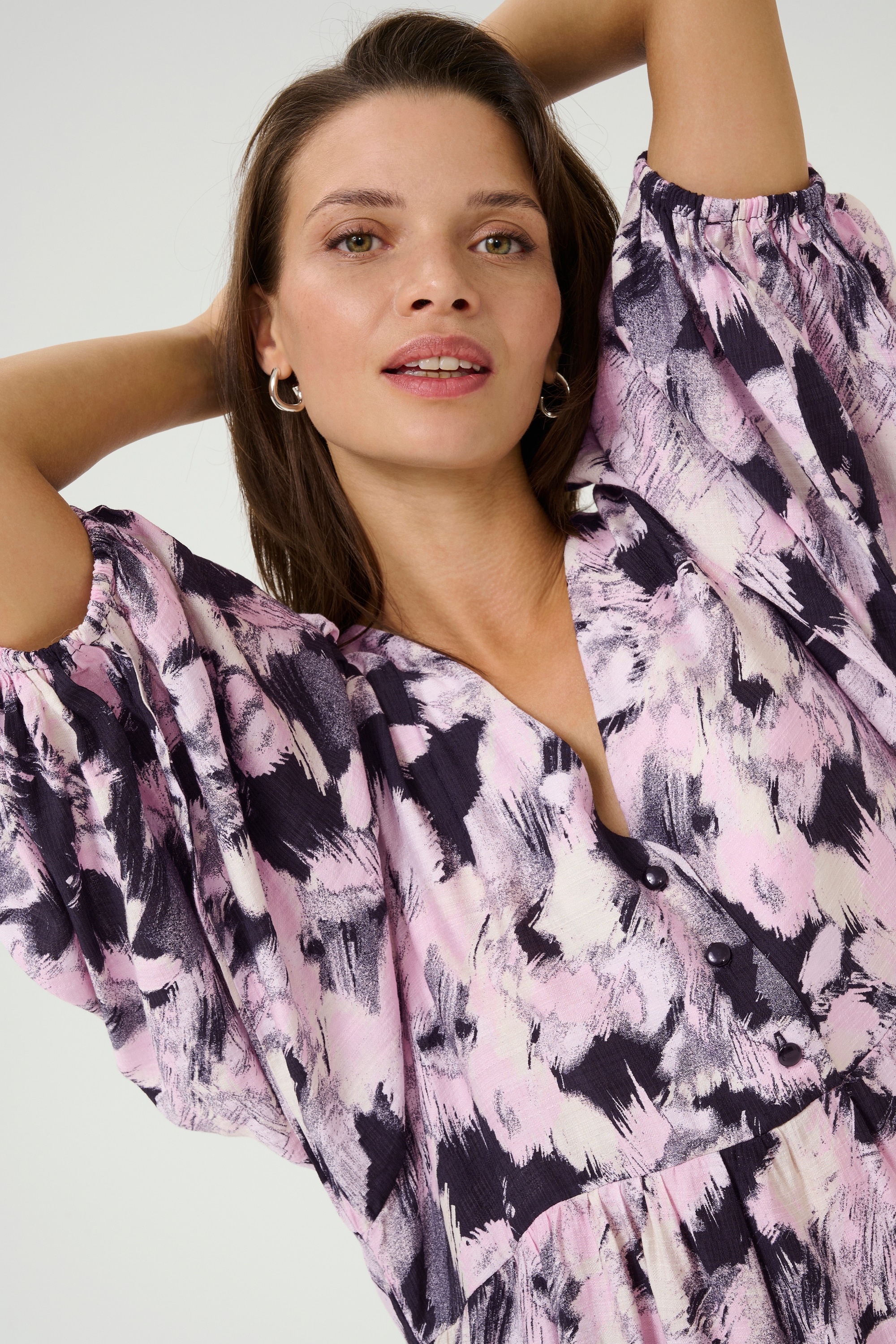 KAFFE Midikleid »Damen Kleid KAvictoria«
