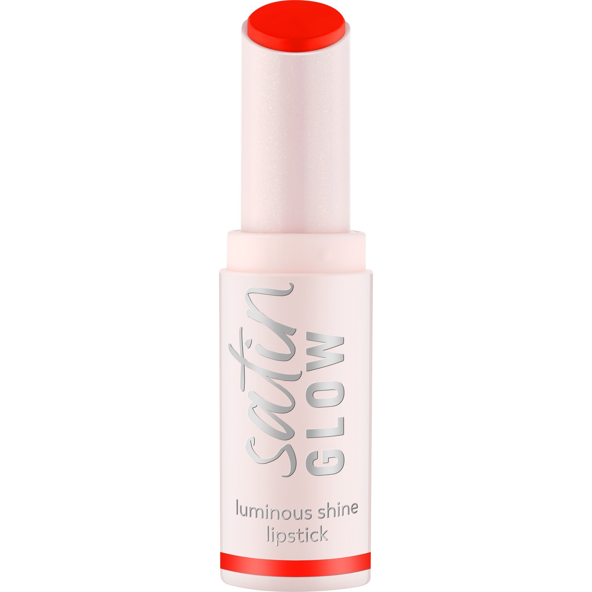 Essence Lippenstift »satin GLOW luminous shine lipstick« Satin-Finish, langanhaltend, Farbintensiv, hohe Deckkraft