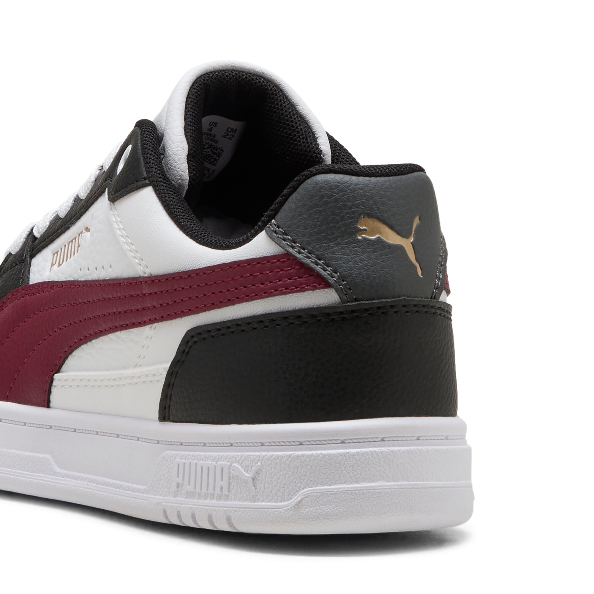 PUMA Sneaker »CAVEN III JR«  mit Schnürverschluss, mit gepolstertem Fußbett, aus Synthetik