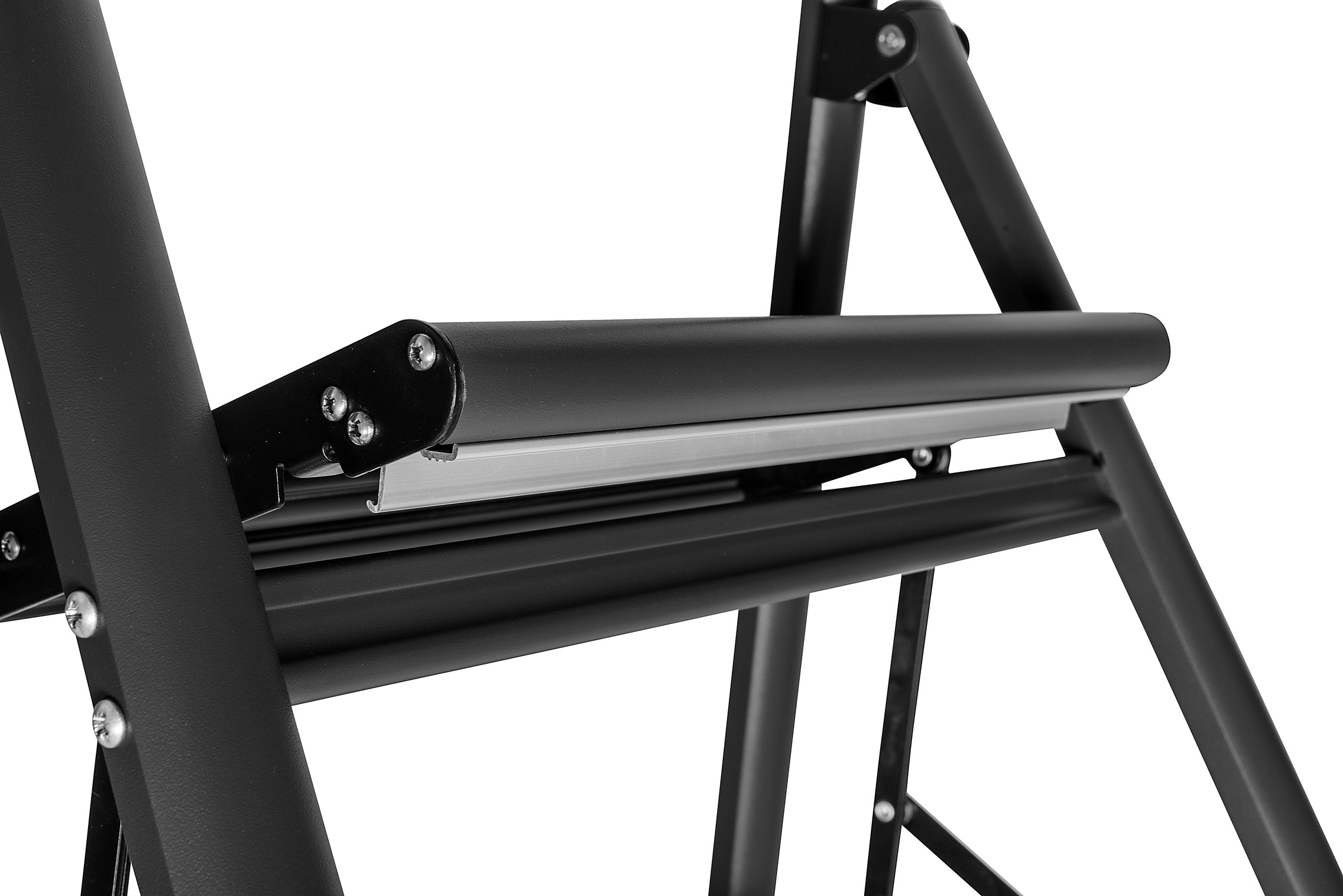 WENKO Trittleiter »Modell Alu-Compact, Klapptritt« 1 Stk. tlg. leichte, mit Anti-Rutsch-Füßen zusammenklappbare Leiter