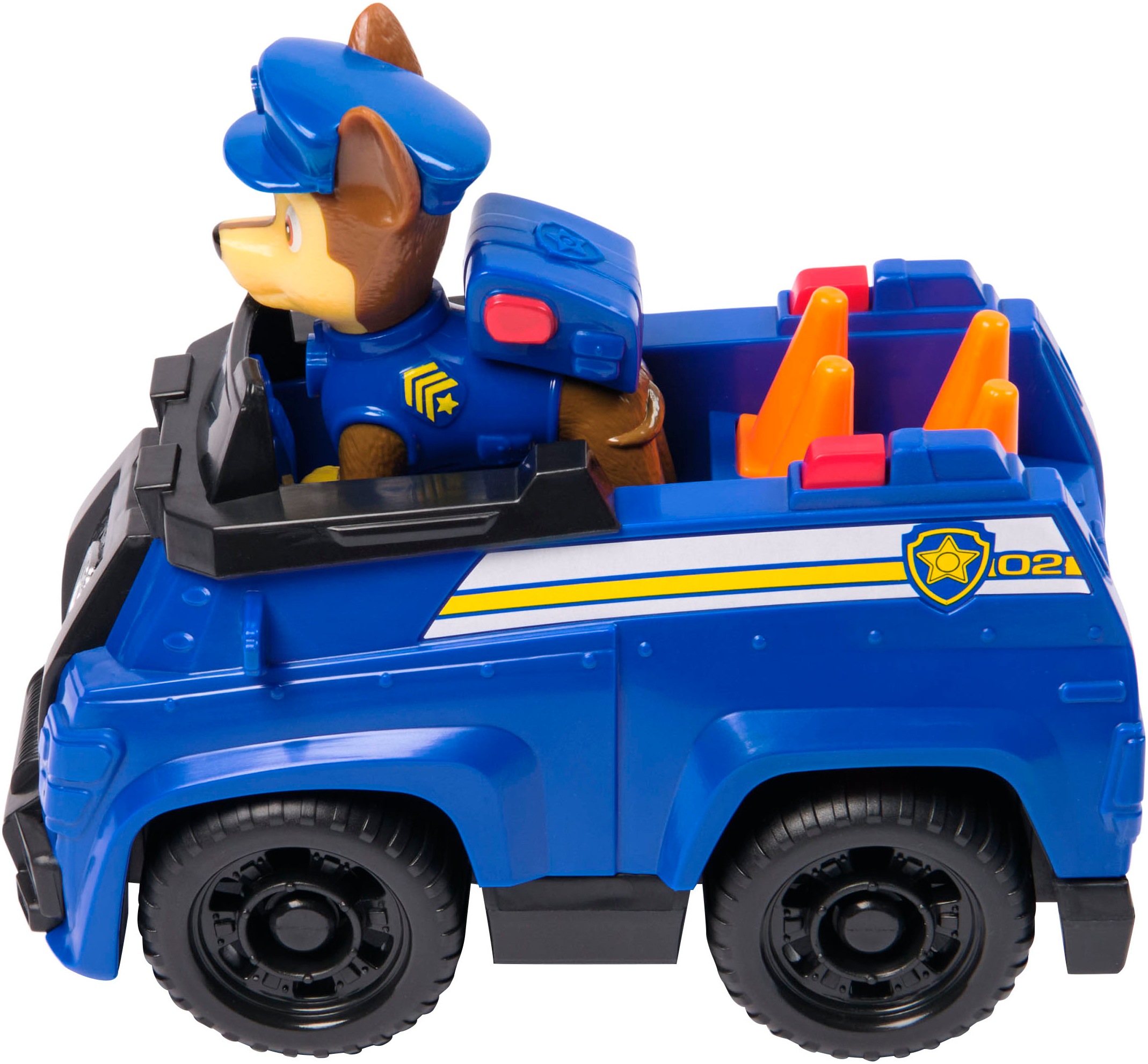 Spin Master Spielzeug-Auto »PAW Patrol, Sust. Basic Vehicle Chase«, zum Teil aus recycelten Material