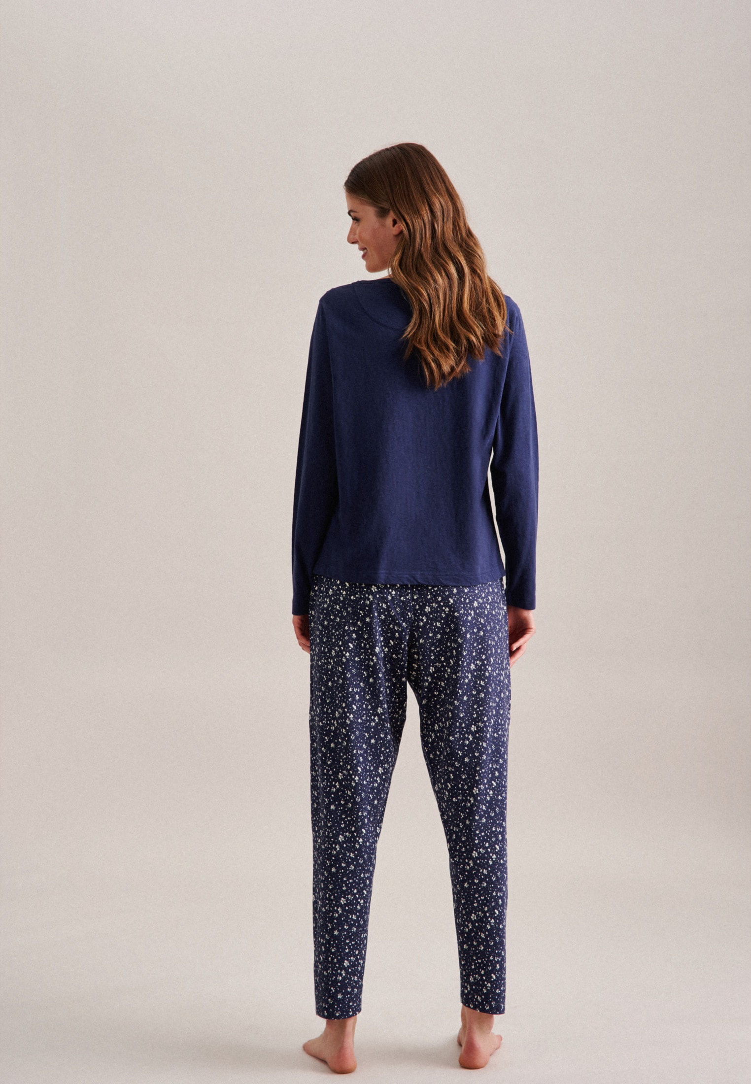 seidensticker Pyjama »Schwarze Rose«