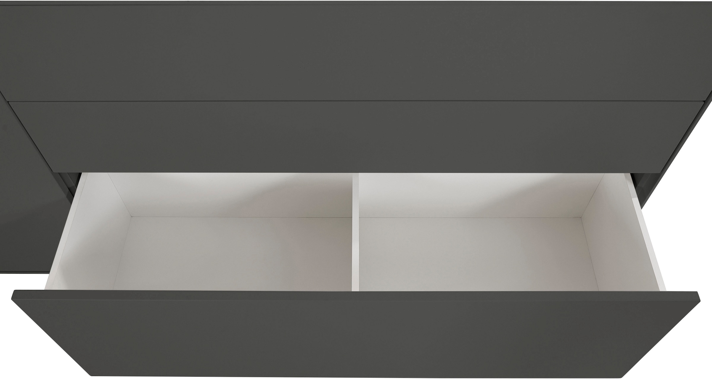 LeGer Home by Lena Gercke Sideboard »Essentials«, (2 St.), Breite: 279cm, MDF lackiert, Push-to-open-Funktion