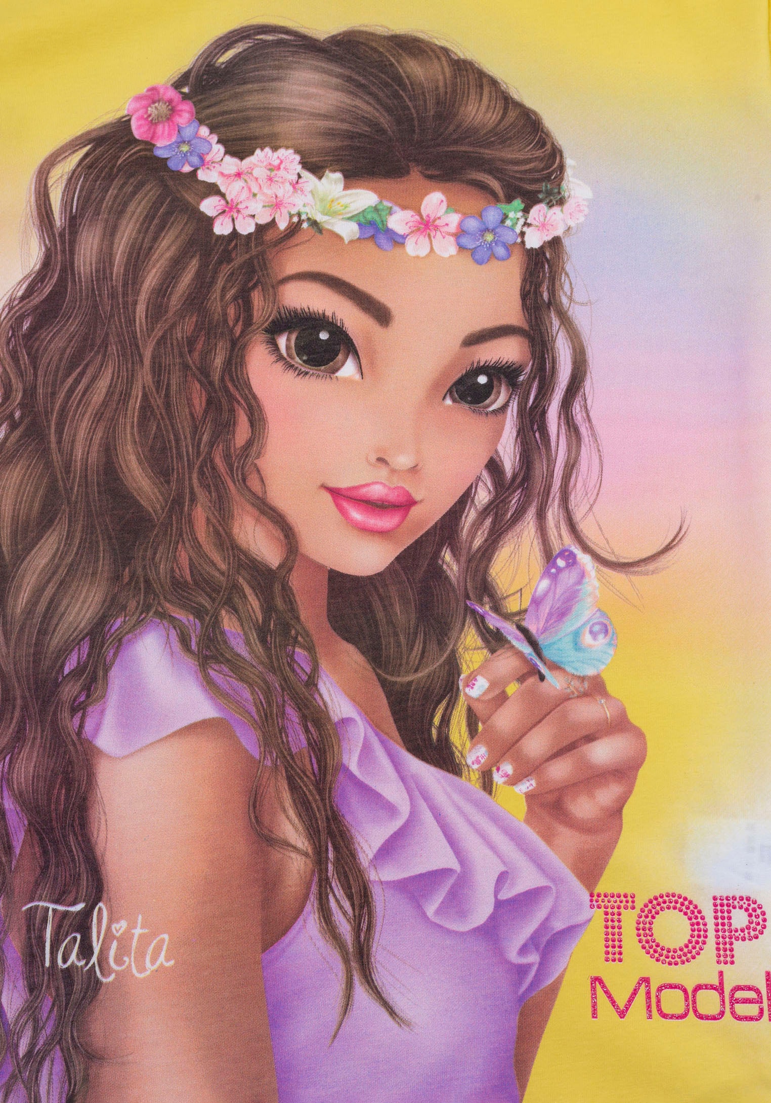 TOPModel Kurzarmshirt »TOPModel« mit tollem TOP Model Frontmotiv