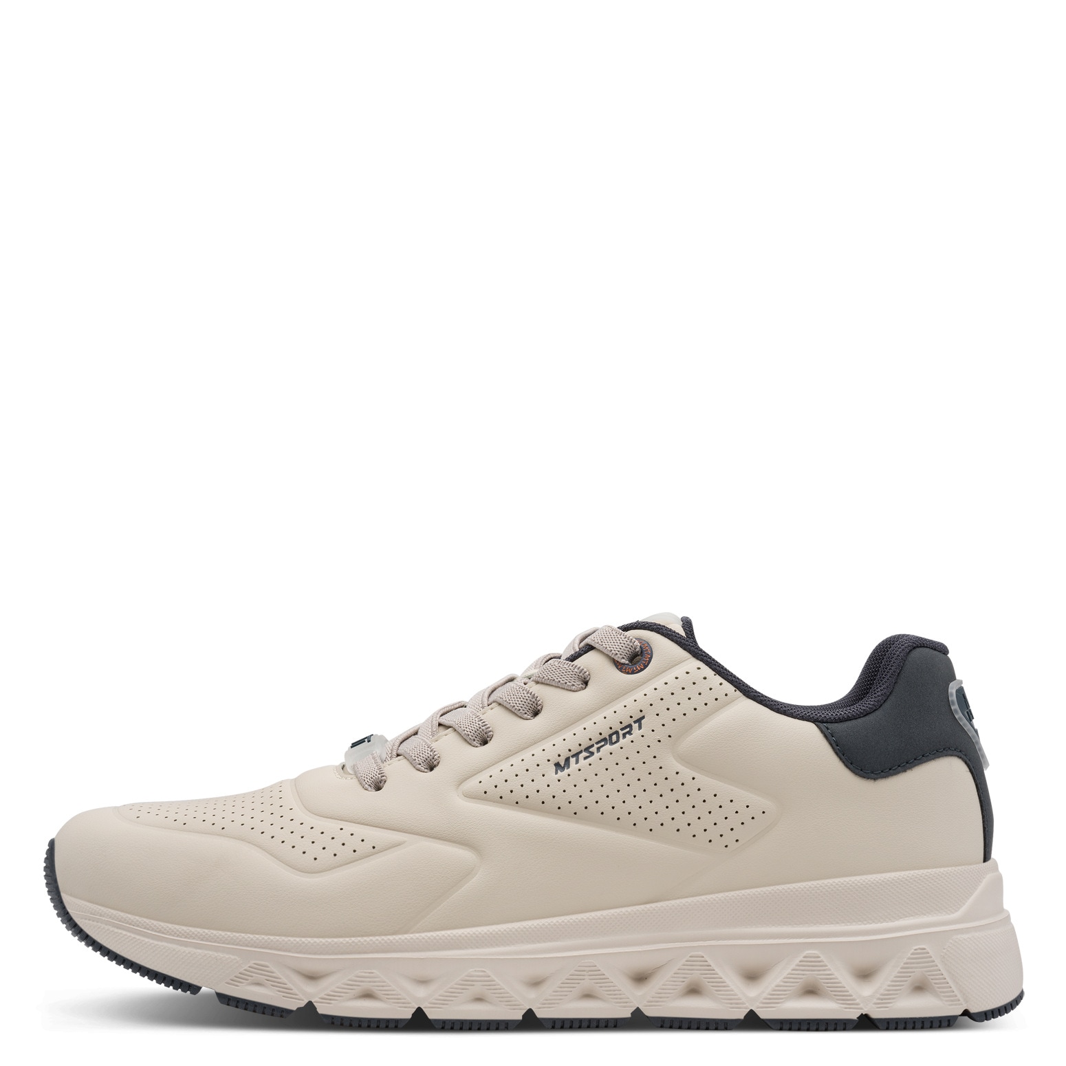 MARCO TOZZI Plateausneaker  , Freizeitsch, Halbschuh, Schnürschuh mit Perforierung und Ziernähten