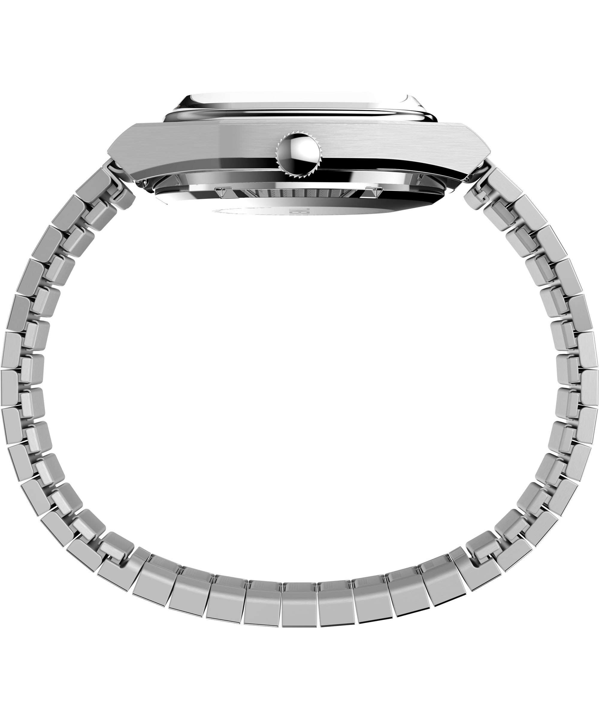 Timex Automatikuhr »E Line« Armbanduhr, Herrenuhr, Mechanische Uhr, Edelstahlarmband, analog, Tag