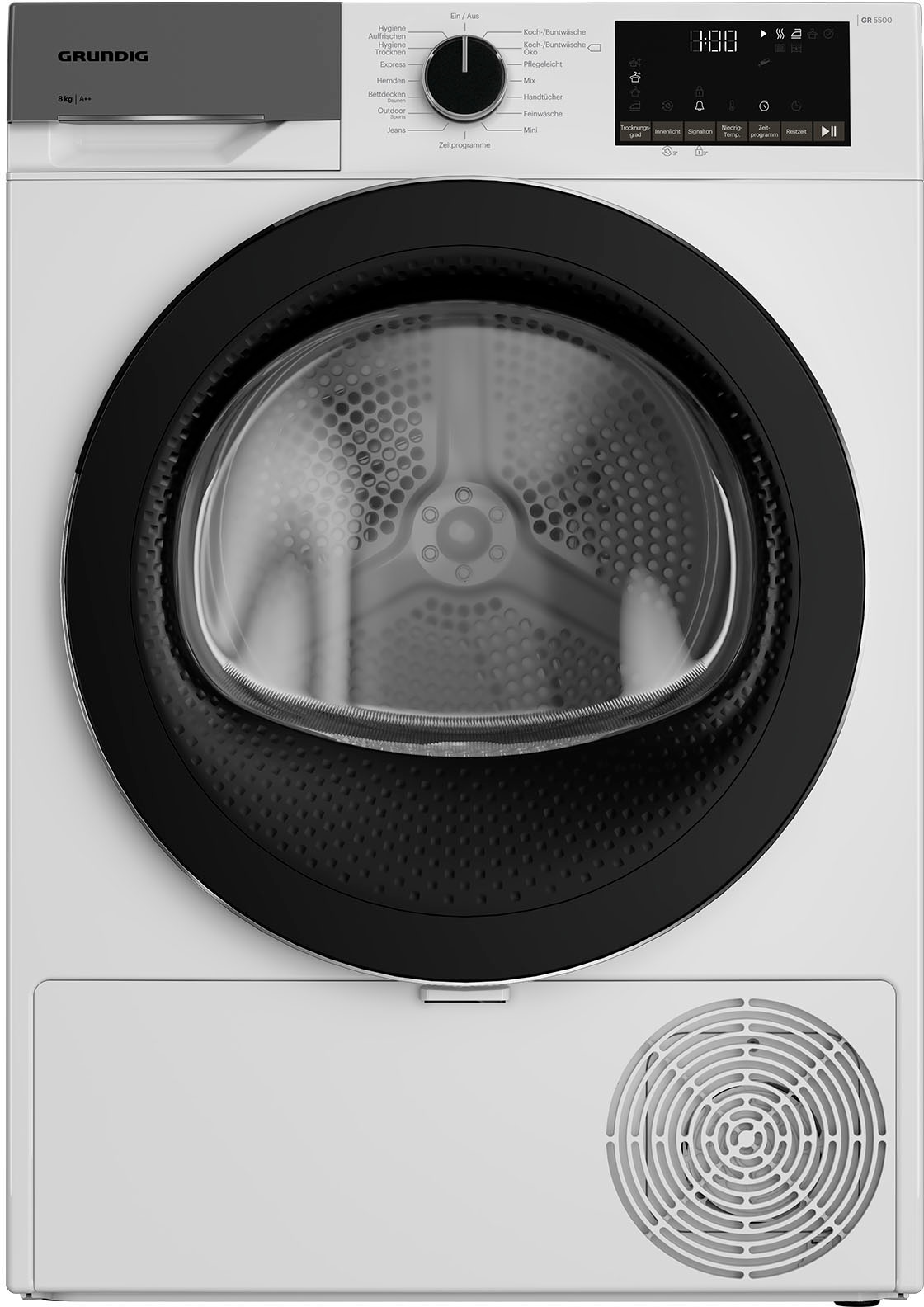 Grundig Wärmepumpentrockner »GT55823F6«, 8 kg