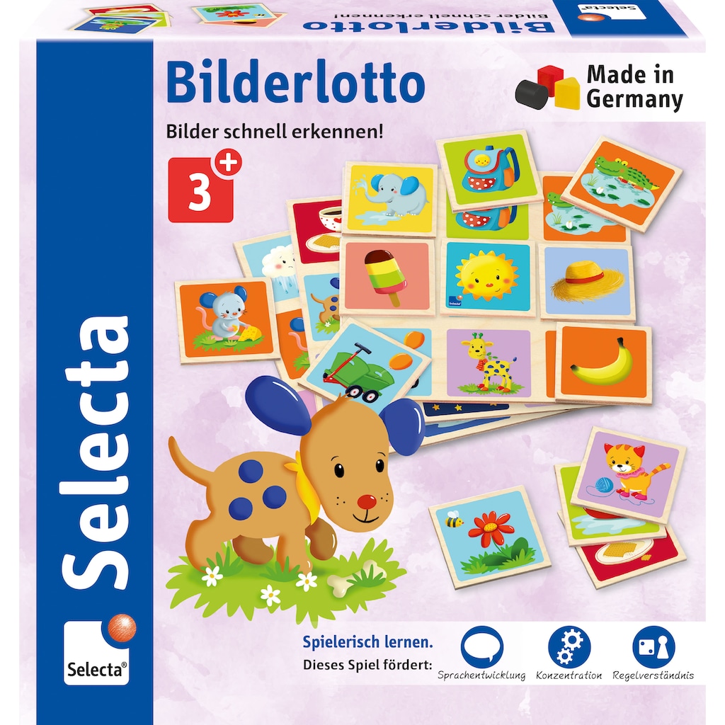 Selecta Spiel »Bilderlotto«, Made in Germany