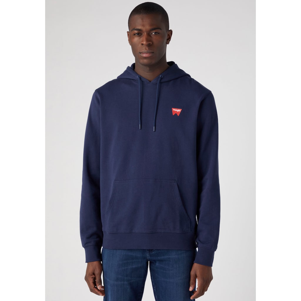 Wrangler Kapuzensweatshirt »Sign off«