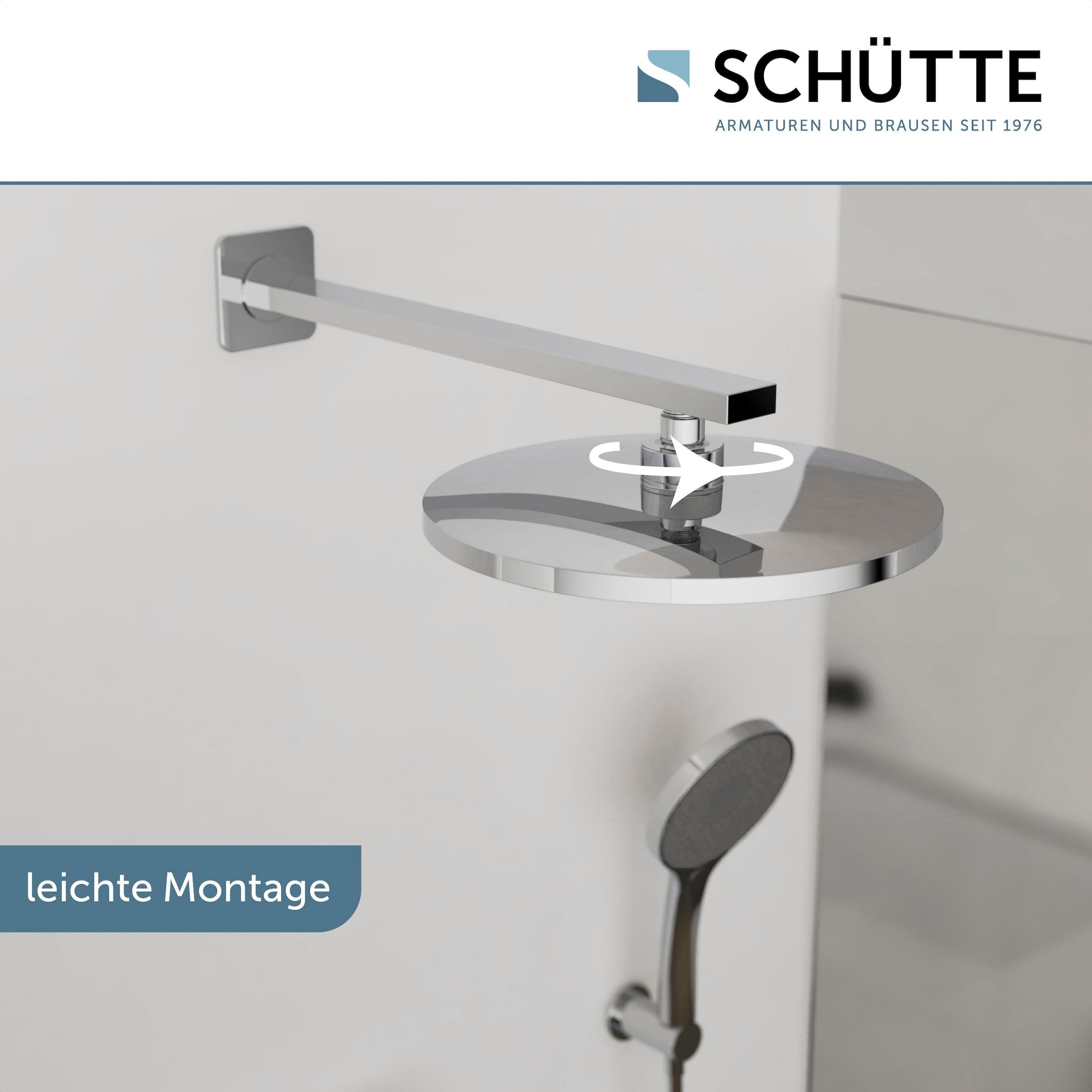 Schütte Kopfbrause »CAPRI«, Regendusche, Antikalk, Duschkopf