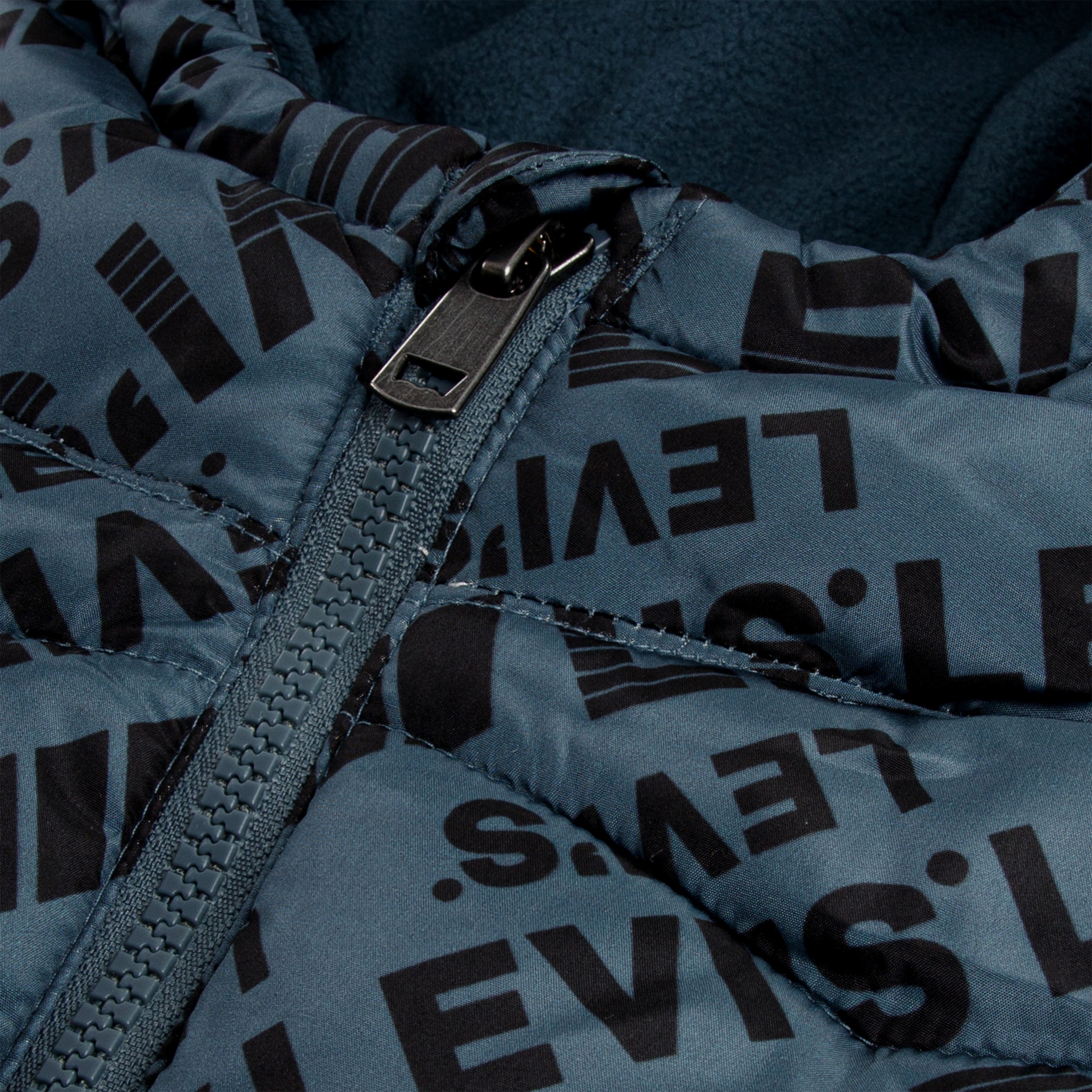 Levi's® Kids Steppjacke »LVB HEAVY WEIGHT PUFFER« mit Kapuze Winterjacke mit Kapuze und Allover-Print / für Boys