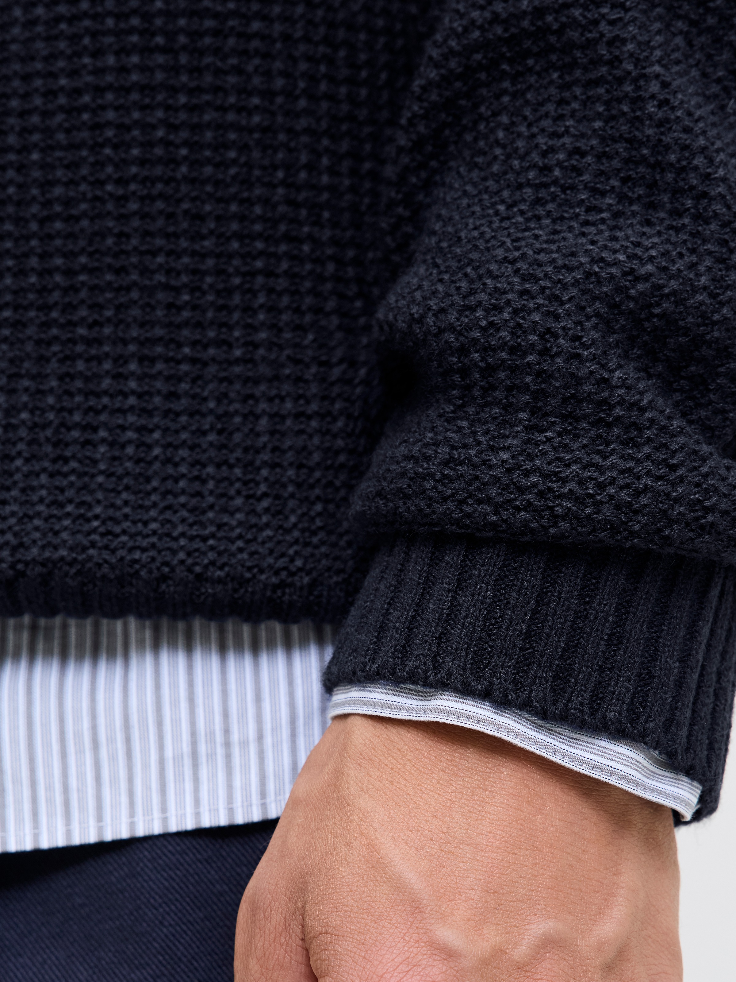 Jack & Jones Strickpullover »JJROY KNIT CREW NECK AW25«