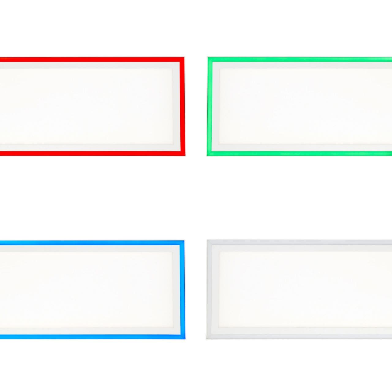 Brilliant LED Panel »Lanette«, 1 flammig, LED Deckenlampe 120x30cm weiß