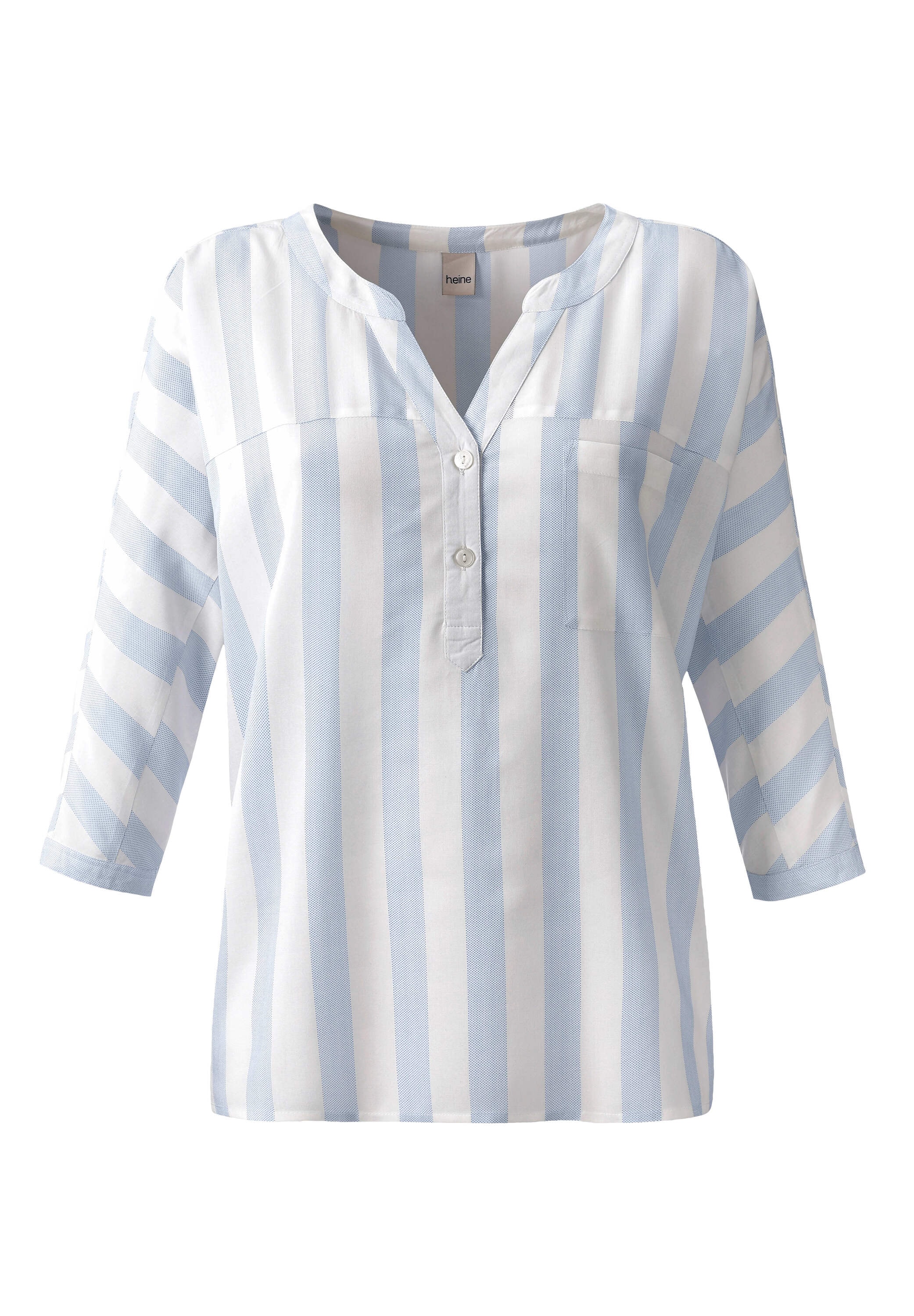 heine Schlupfbluse »Bluse Gestreifte Bluse mit Fledermausärmeln«