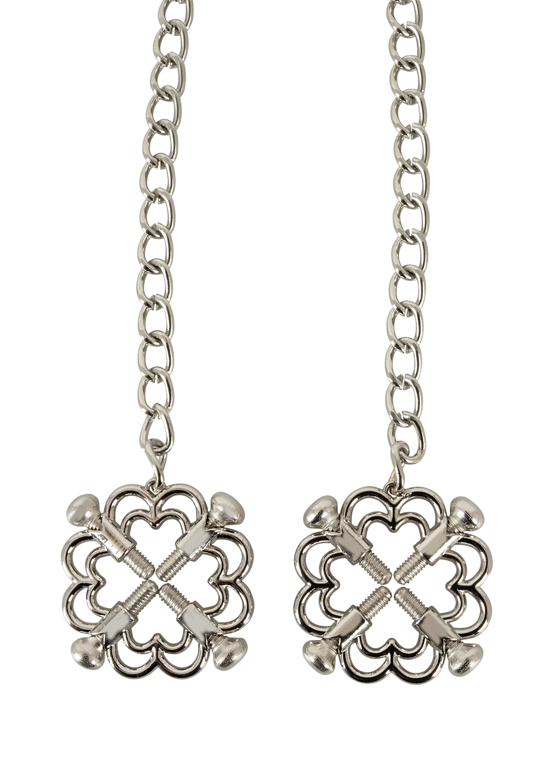 Bad Kitty Nippelklemme »Nippelklemmen Nipple Jewellery with Metal Chain«