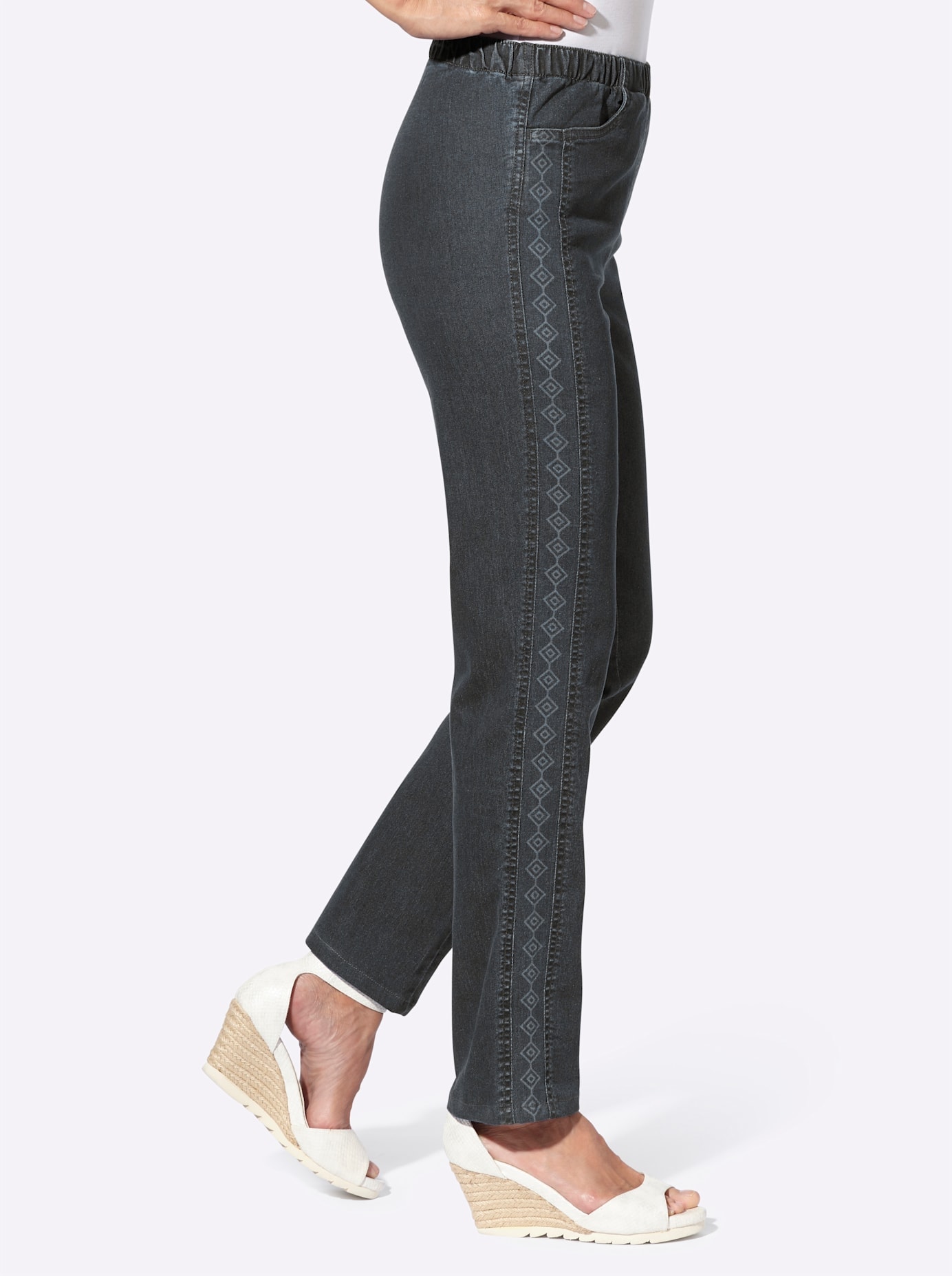 Classic Basics Schlupfjeans, (1 tlg.)