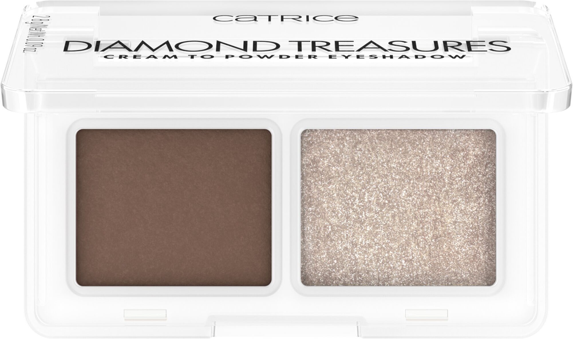 Catrice Lidschatten-Palette »Diamond Treasures Cream to Powder Eyeshadow«, (Set, 3 tlg.), Farbton 010 Hazel Spark: Perfekt für vielseitige Augen-Make-ups