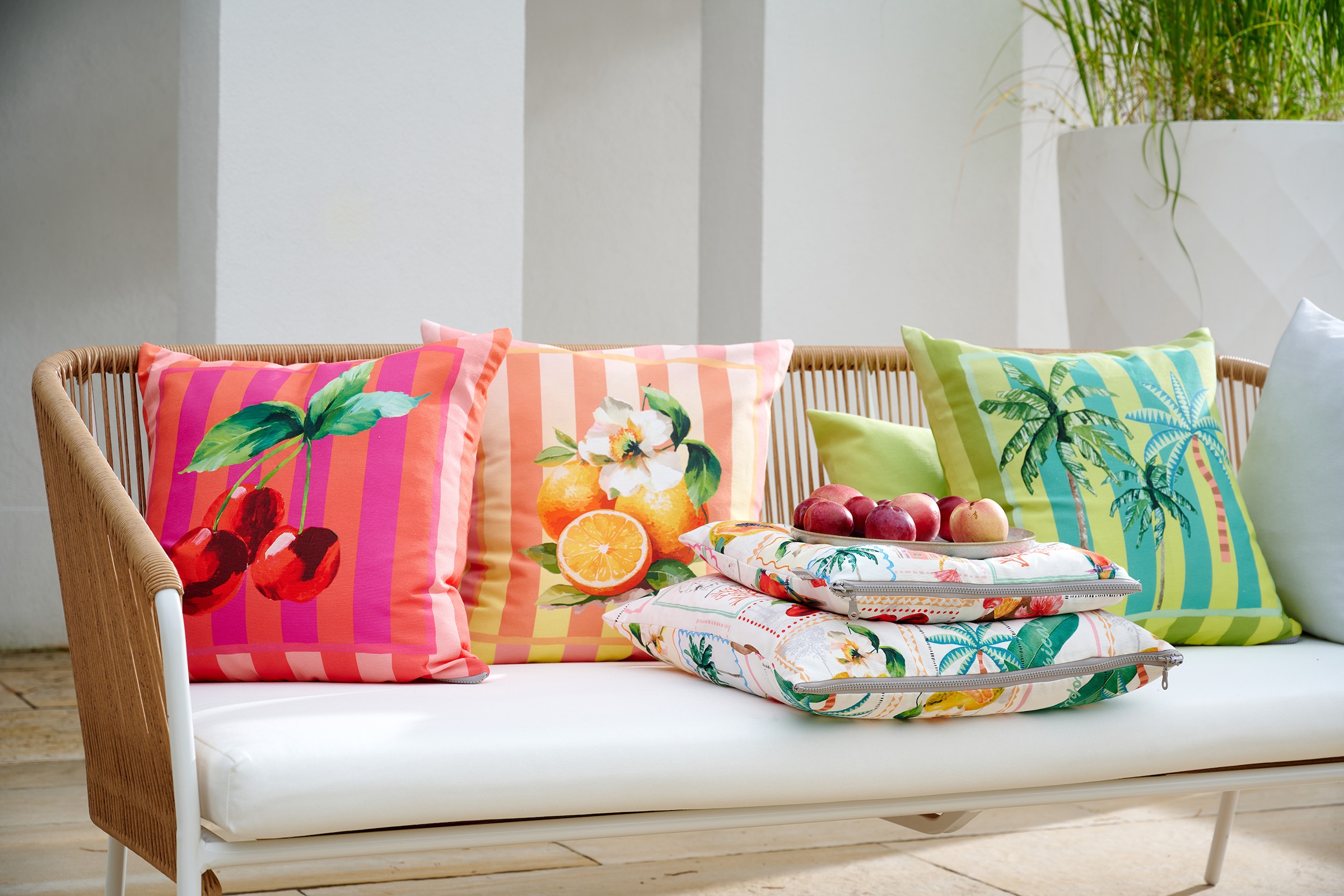 APELT Kissenbezüge »3811« Statement-Reißverschluss