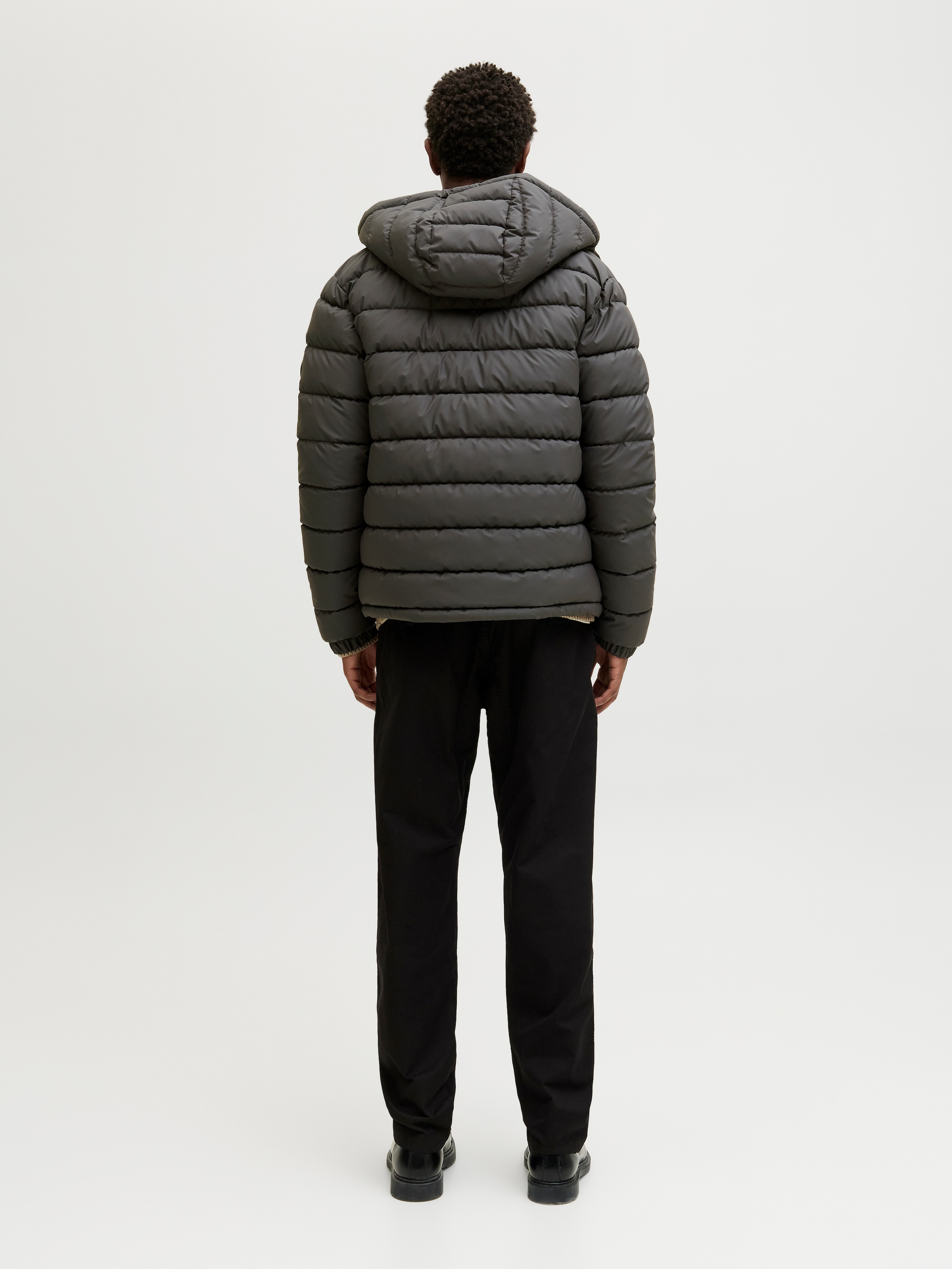 Jack & Jones Steppjacke »JCOPOINT PU PUFFER JACKET BF« mit Kapuze