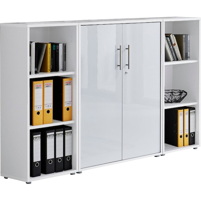 BMG Möbel Büro-Set »Tabor«, besteht aus 1 Schrank und 2 Regalen auf Raten  bestellen
