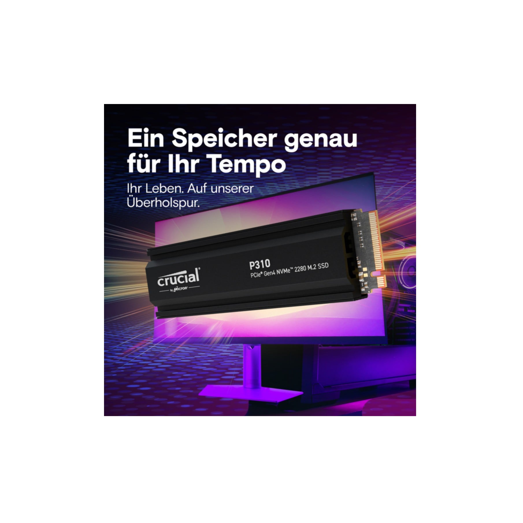 Crucial interne SSD »P310« 1 TB
