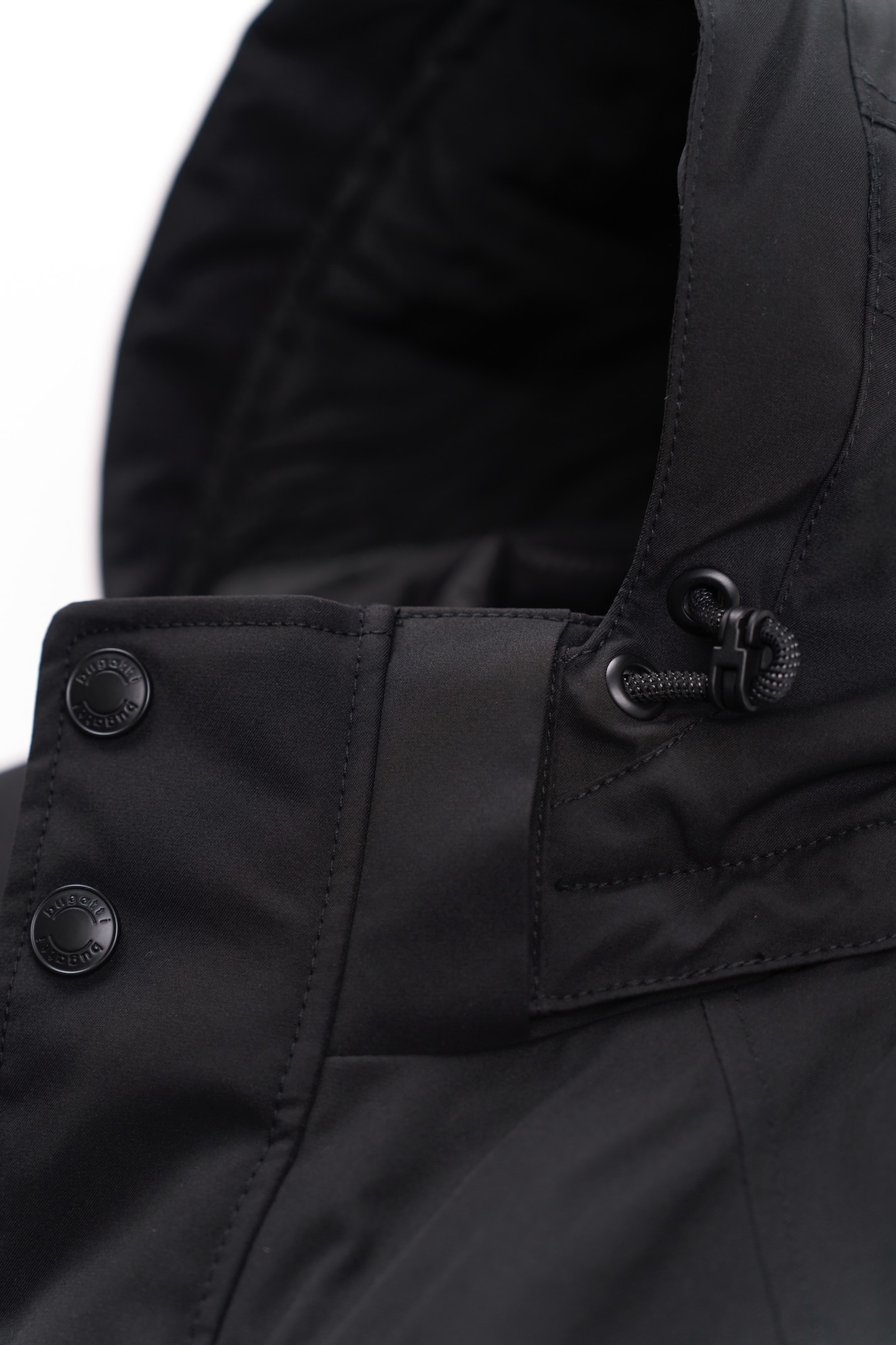 bugatti Kurzjacke mit Kapuze mit wasserfester Eigenschaft