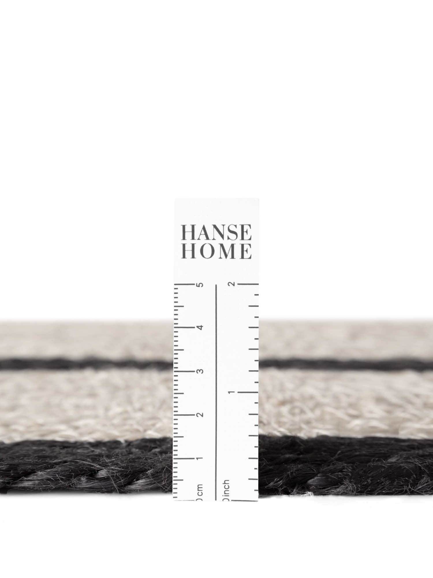 HANSE Home Teppich »Lina« rund 7 mm Höhe Jute, Handgemacht, Rund, Wohnzimmerteppich, Naturteppich