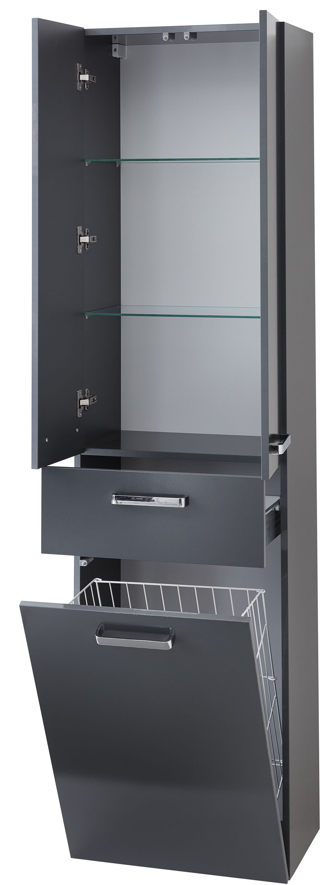 Saphir Hochschrank »mit Wäschekippe«
