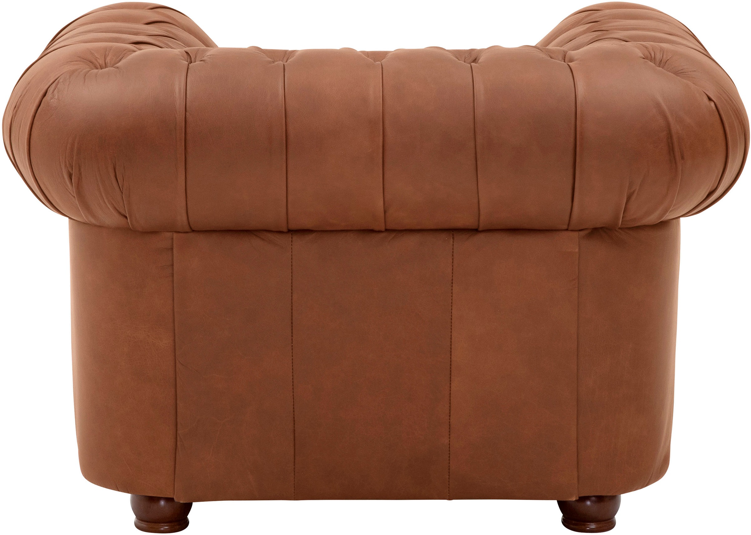 Max Winzer® Sessel »Norwin, Loungesessel, Chesterfield mit Ziernägeln in der Chatose,«, Clubsessel, klassisch, edel, modern und bequem