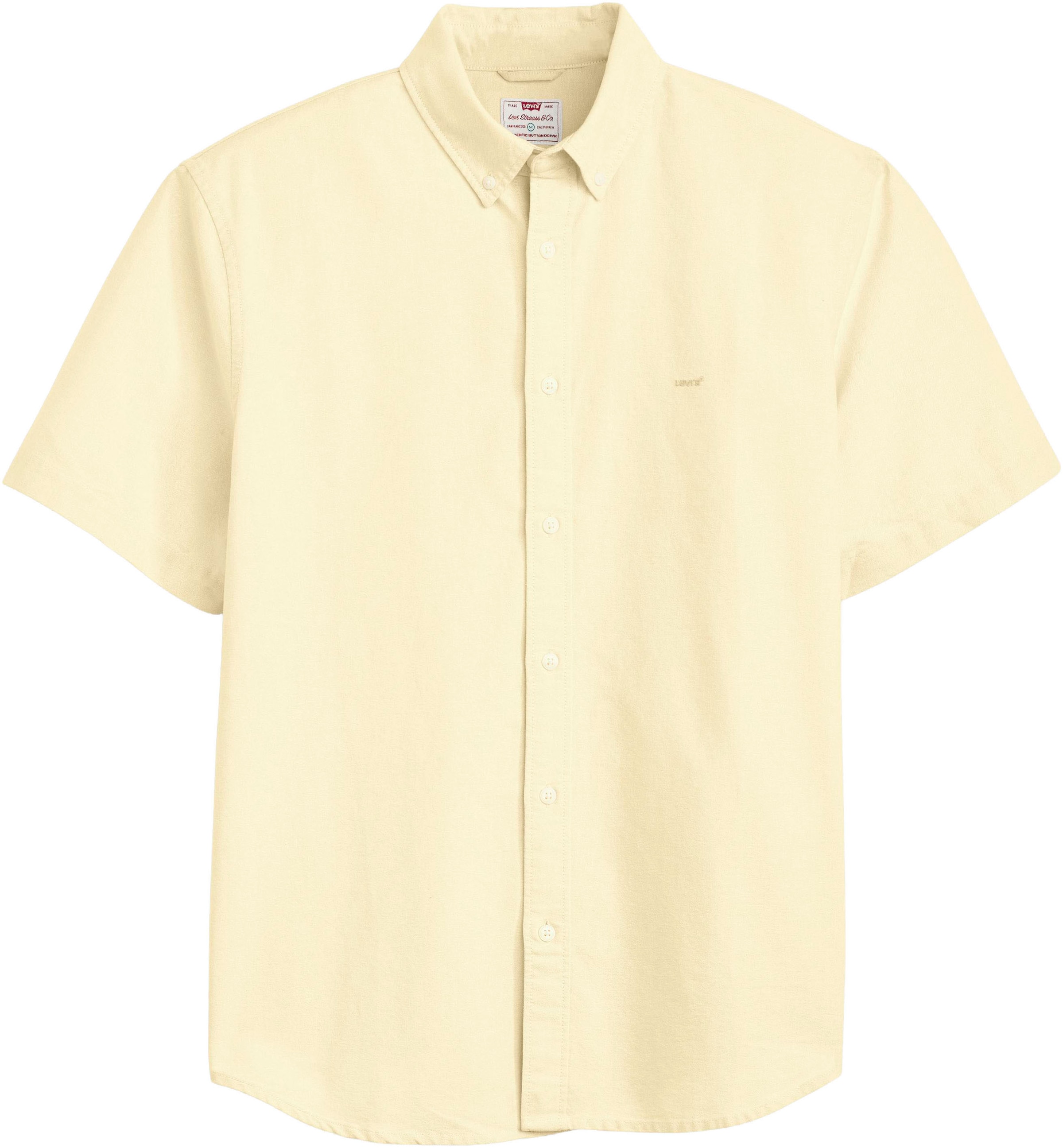 Levi's® Kurzarmhemd »SS AUTHENTIC BUTTON DOWN« mit kleiner Logostickerei auf der Brust