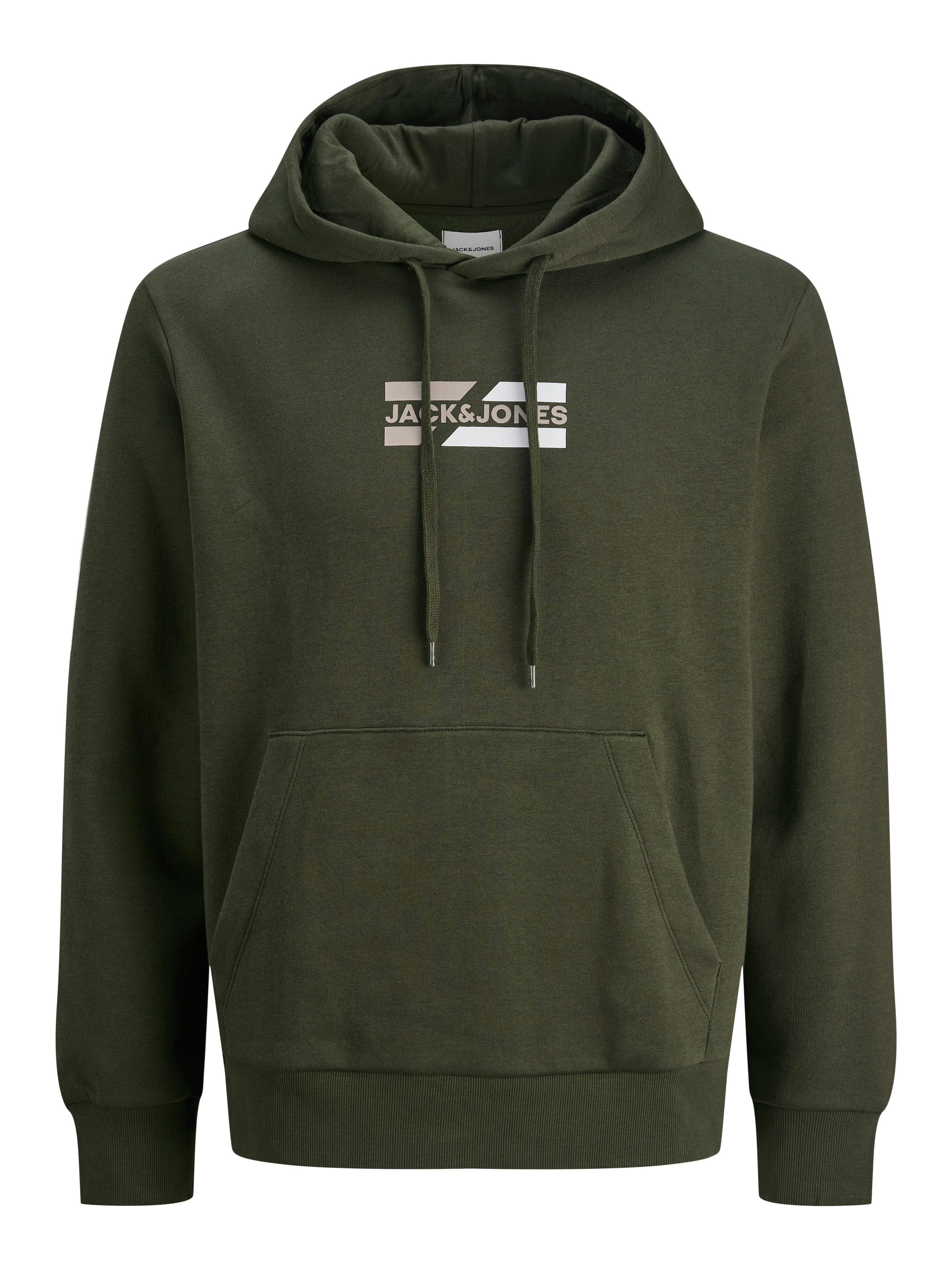 Jack & Jones Kapuzensweatshirt »JJECORP GRAPHIC SWEAT HOOD NOOS«, mit Logo Print