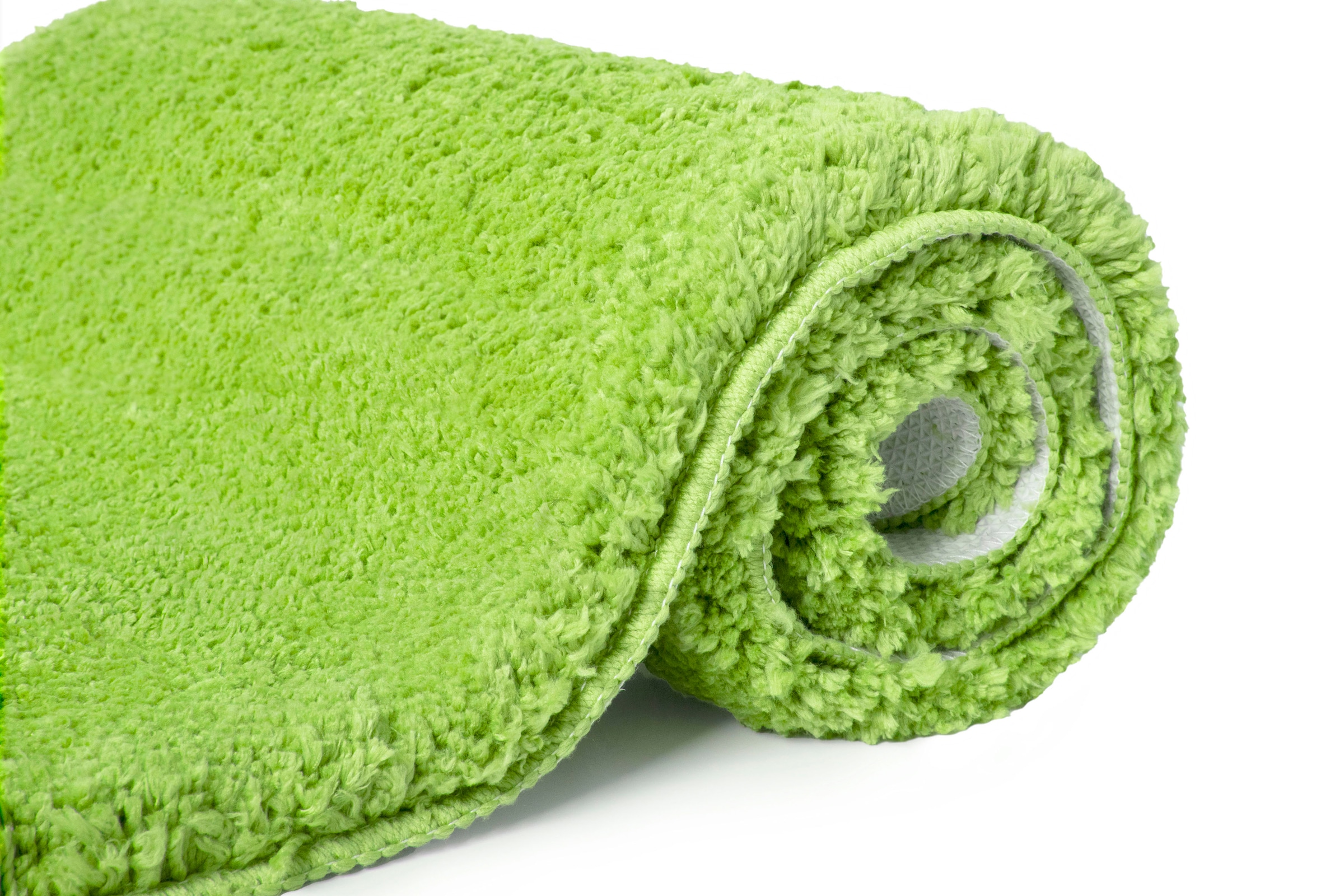 my home Badematte »Sanremo, Badvorleger, Badezimmer Teppich, sehr weich« Höhe 30 mm rutschhemmend beschichtet fußbodenheizungsgeeignet | schnell trocknend Badteppich, unifarben, rechteckig, rund & als 3-tlg. Set erhältlich